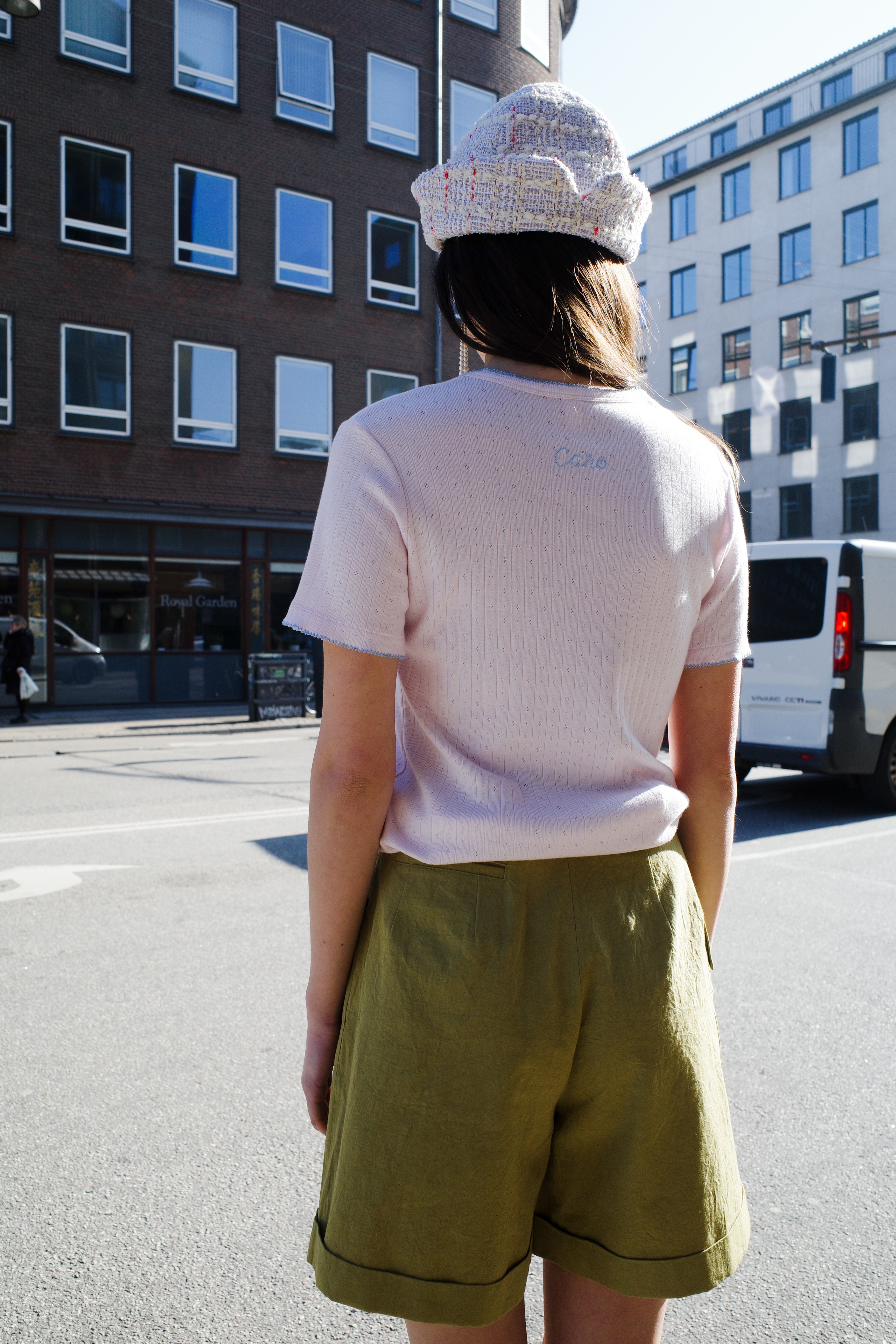 Caro T-Shirt - Pale Pink