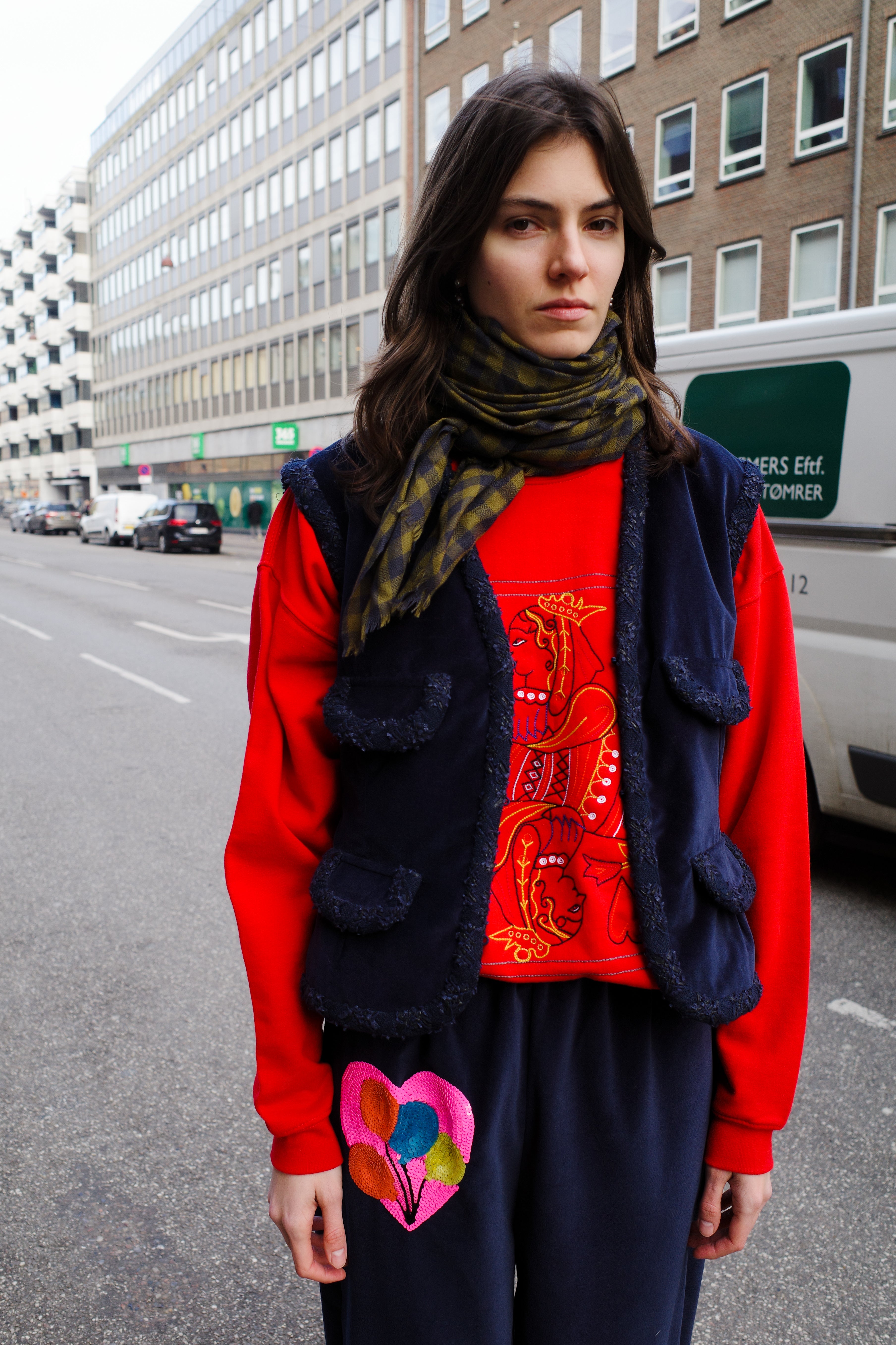 Tusnelda vest - One of a kind