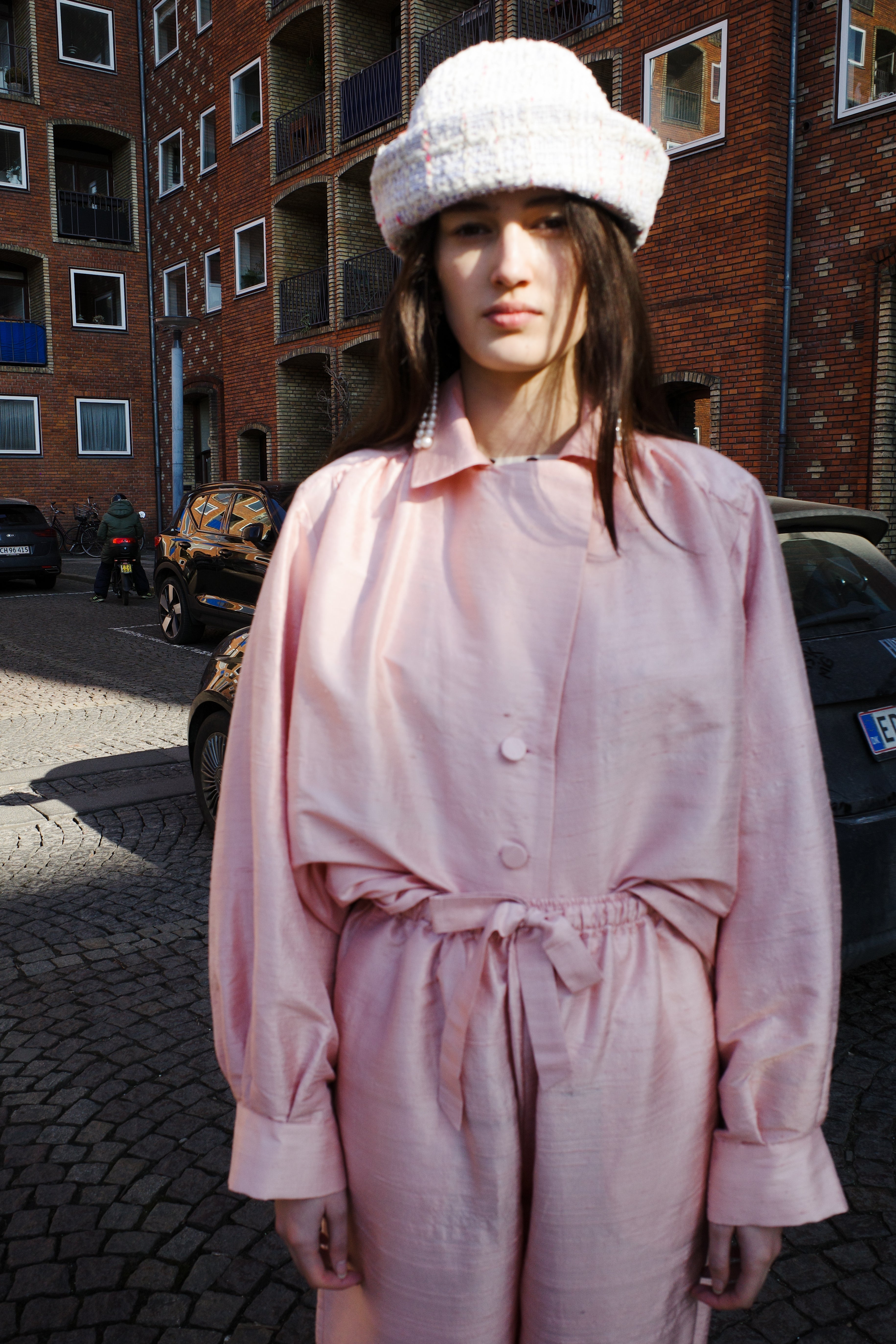 Bonsai Shirt - Rose silk