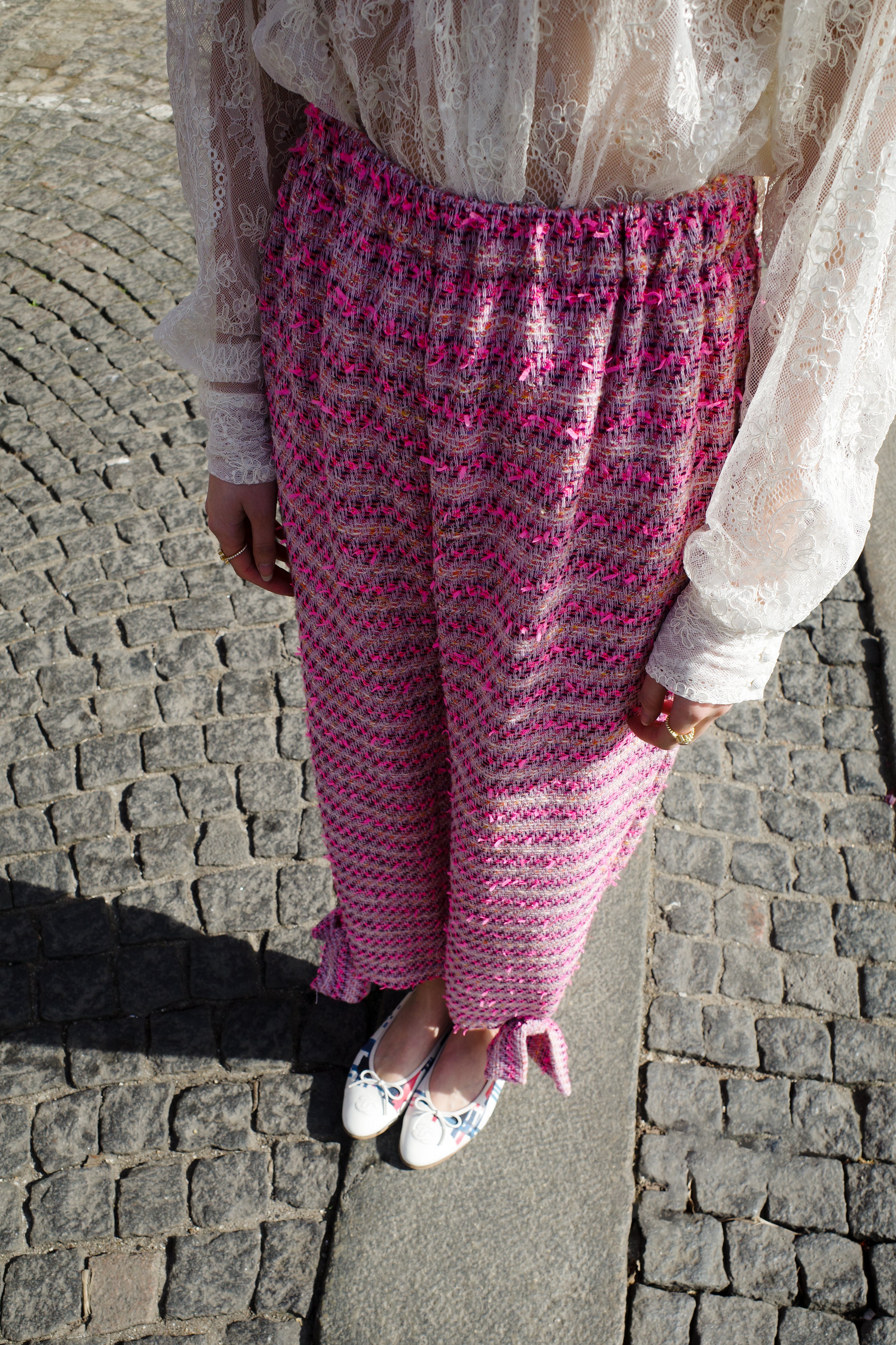 Coco Pants from Deadstock Fabric