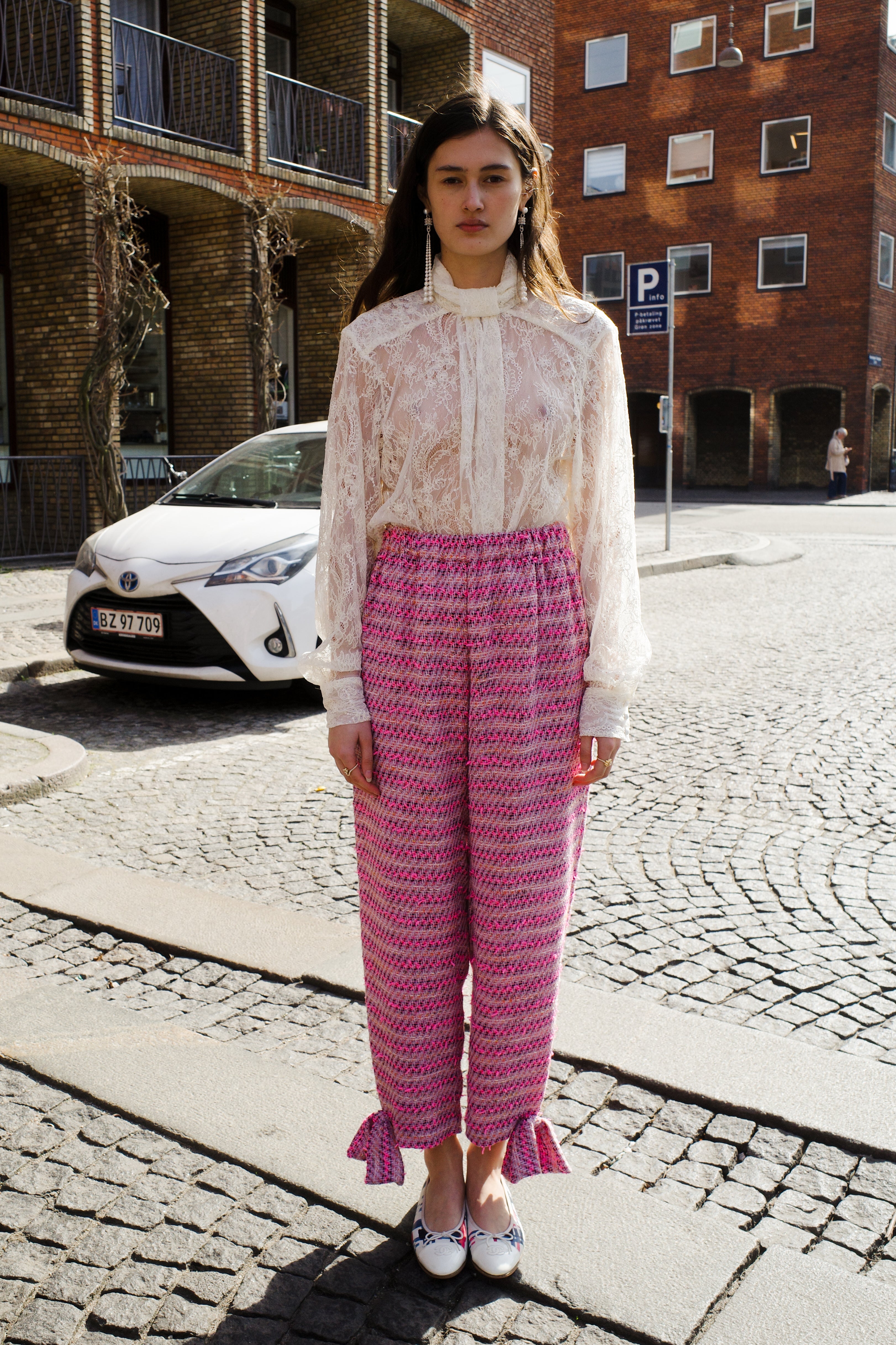 Coco Pants from Deadstock Fabric