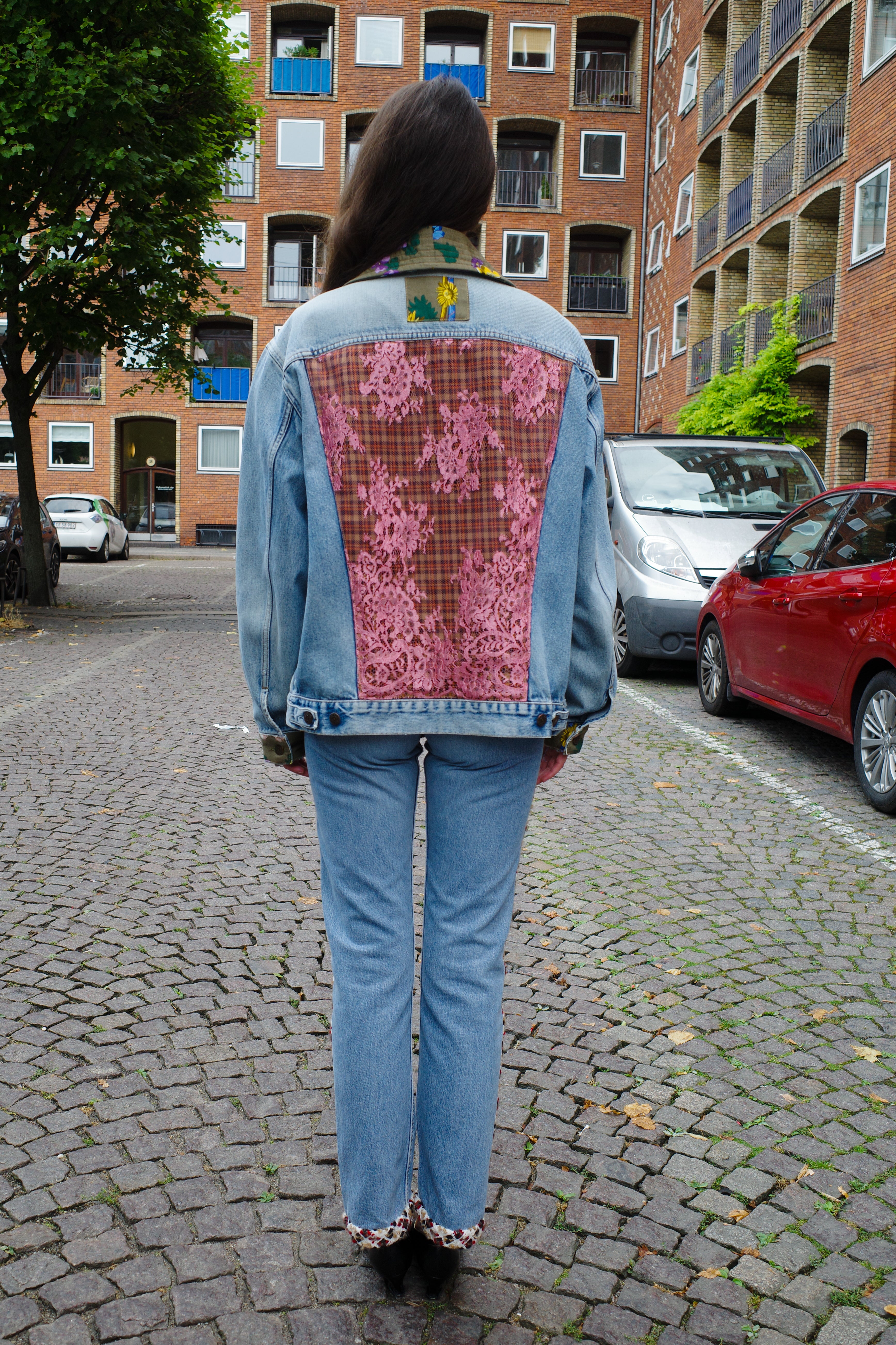 Upcycled Denim Jacket - One of a kind