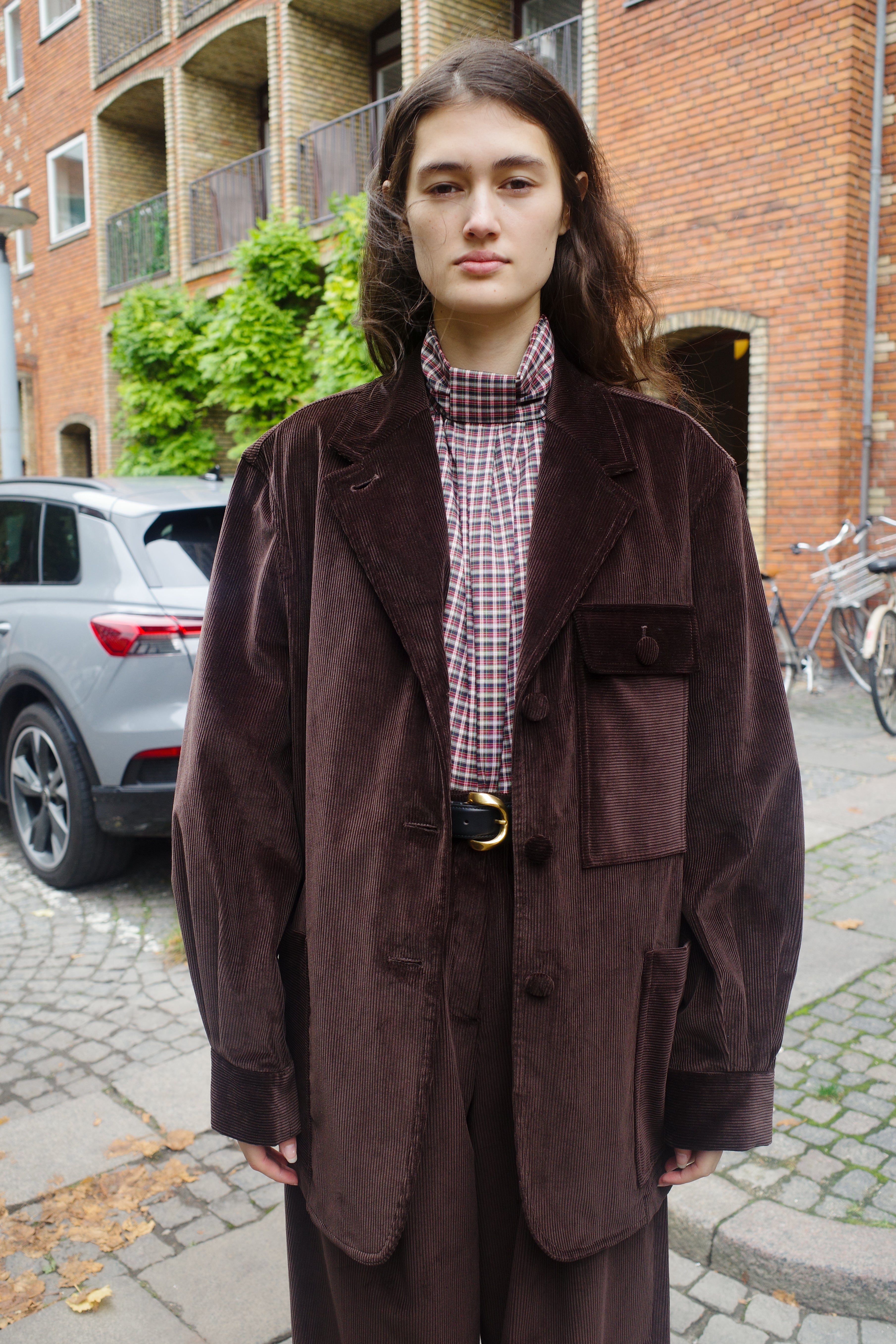 Frederik Jacket Corduroy Cotton Brown Cord