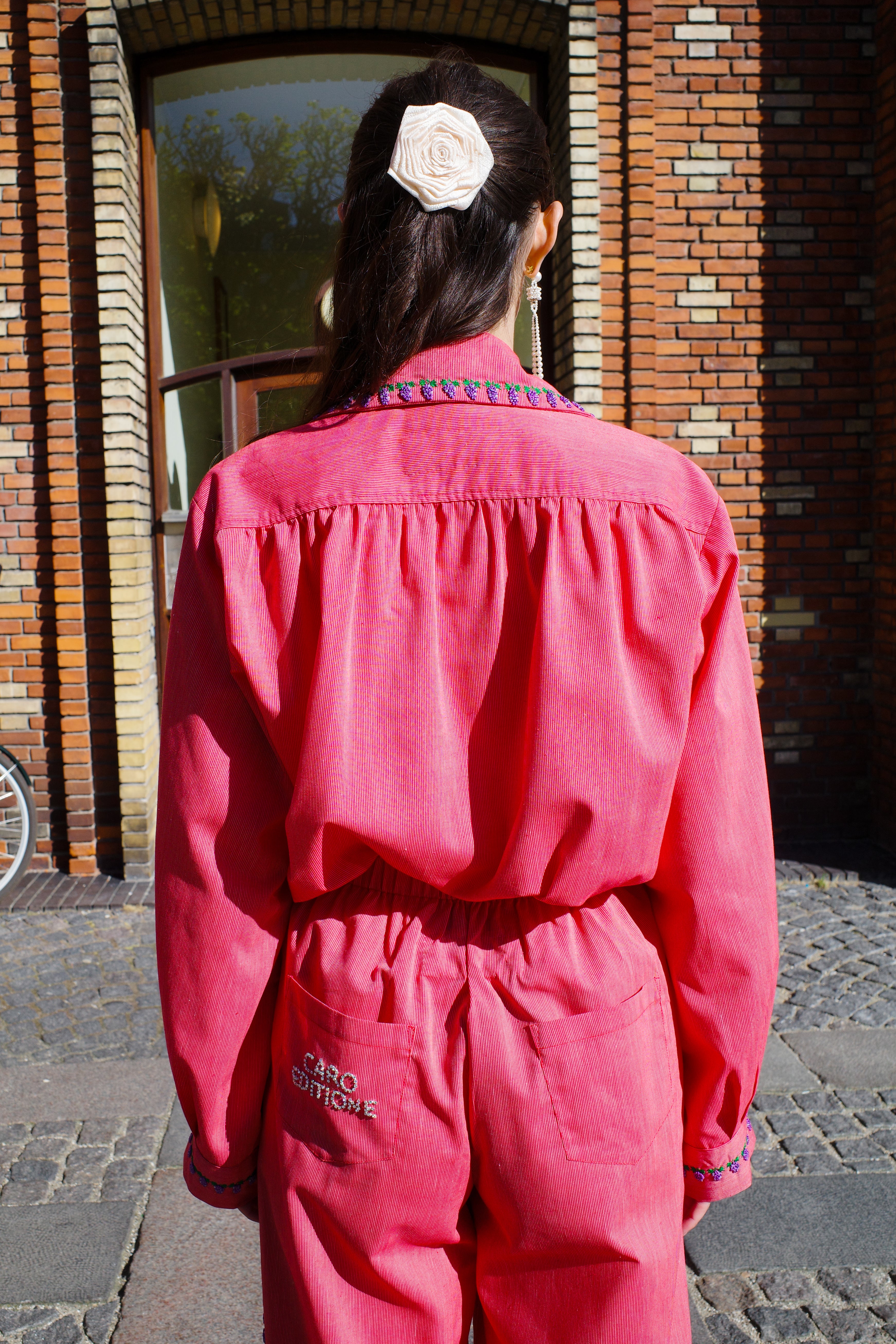 Bonsai Shirt - red stripe