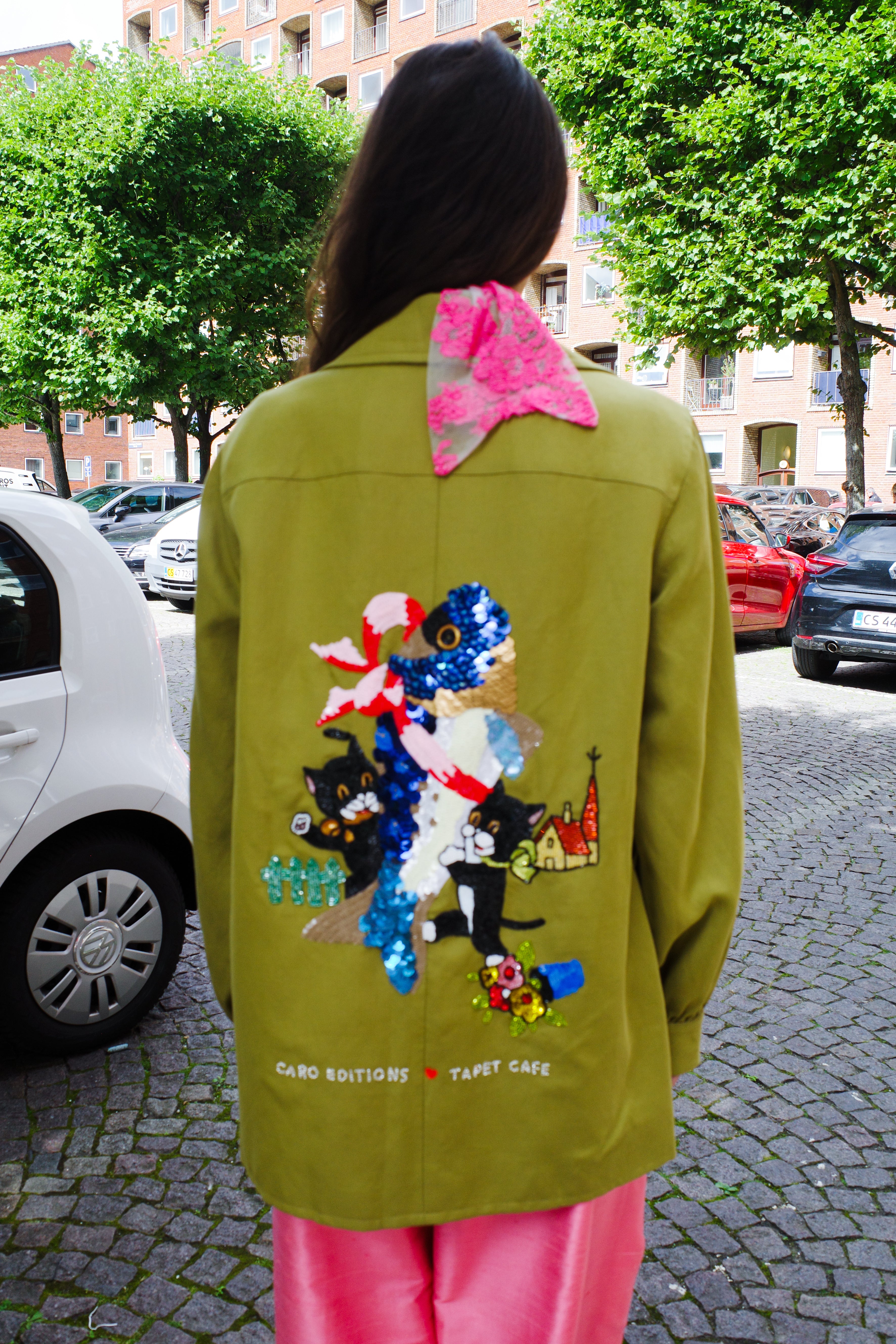 Coco Jacket Fish embroidery