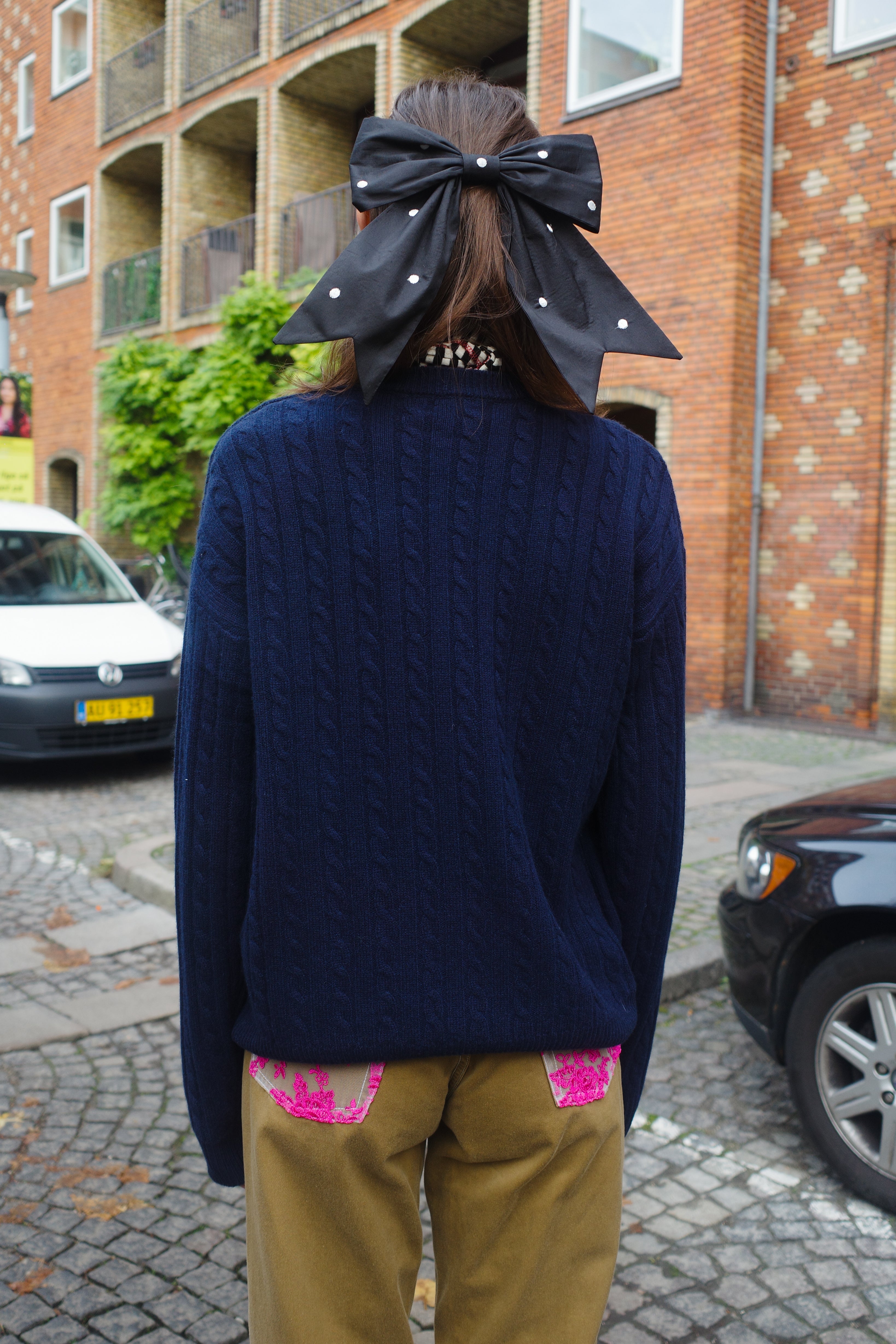 Caro Silk Bow Barrette