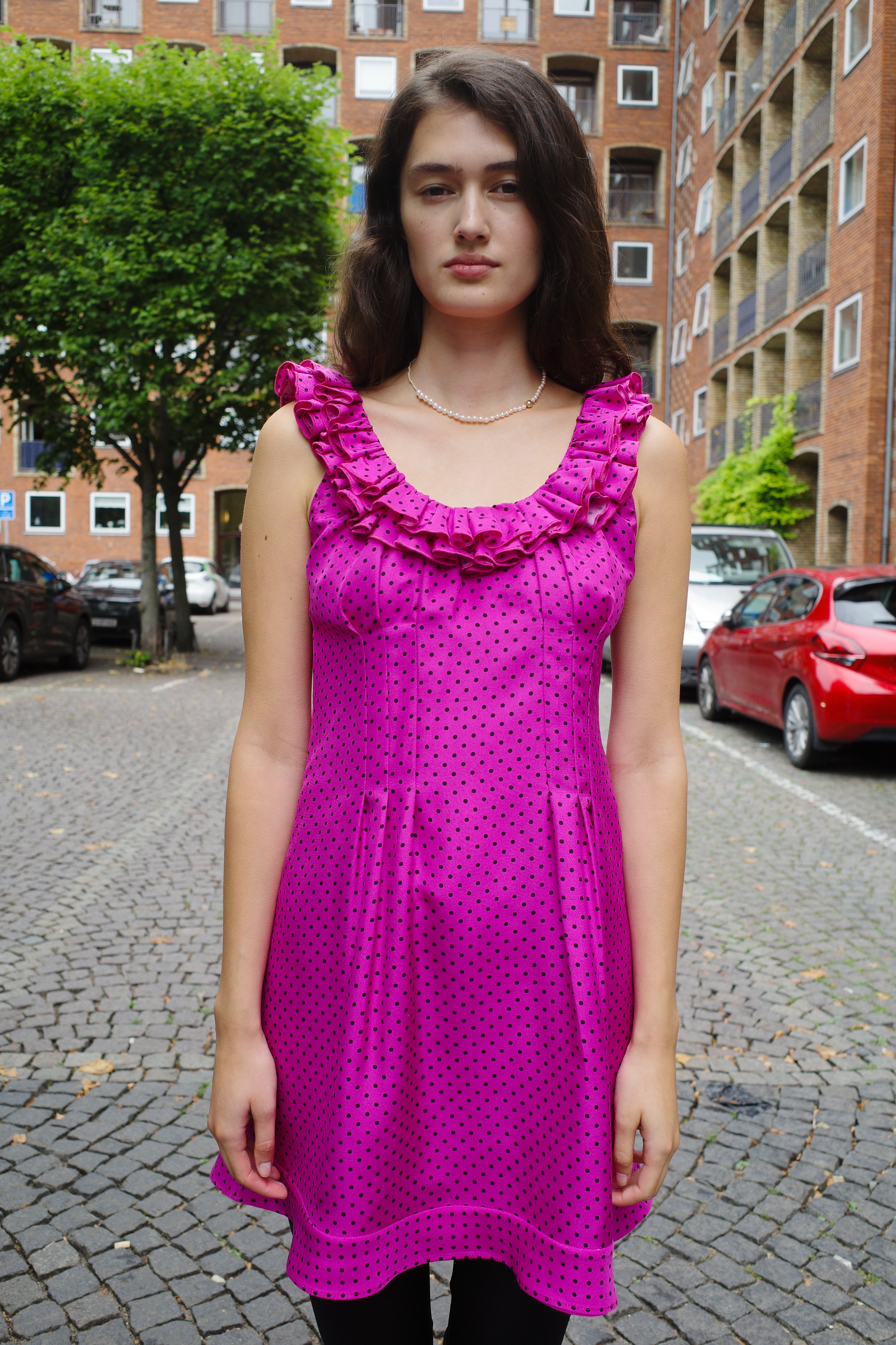 Klara ruffle dress