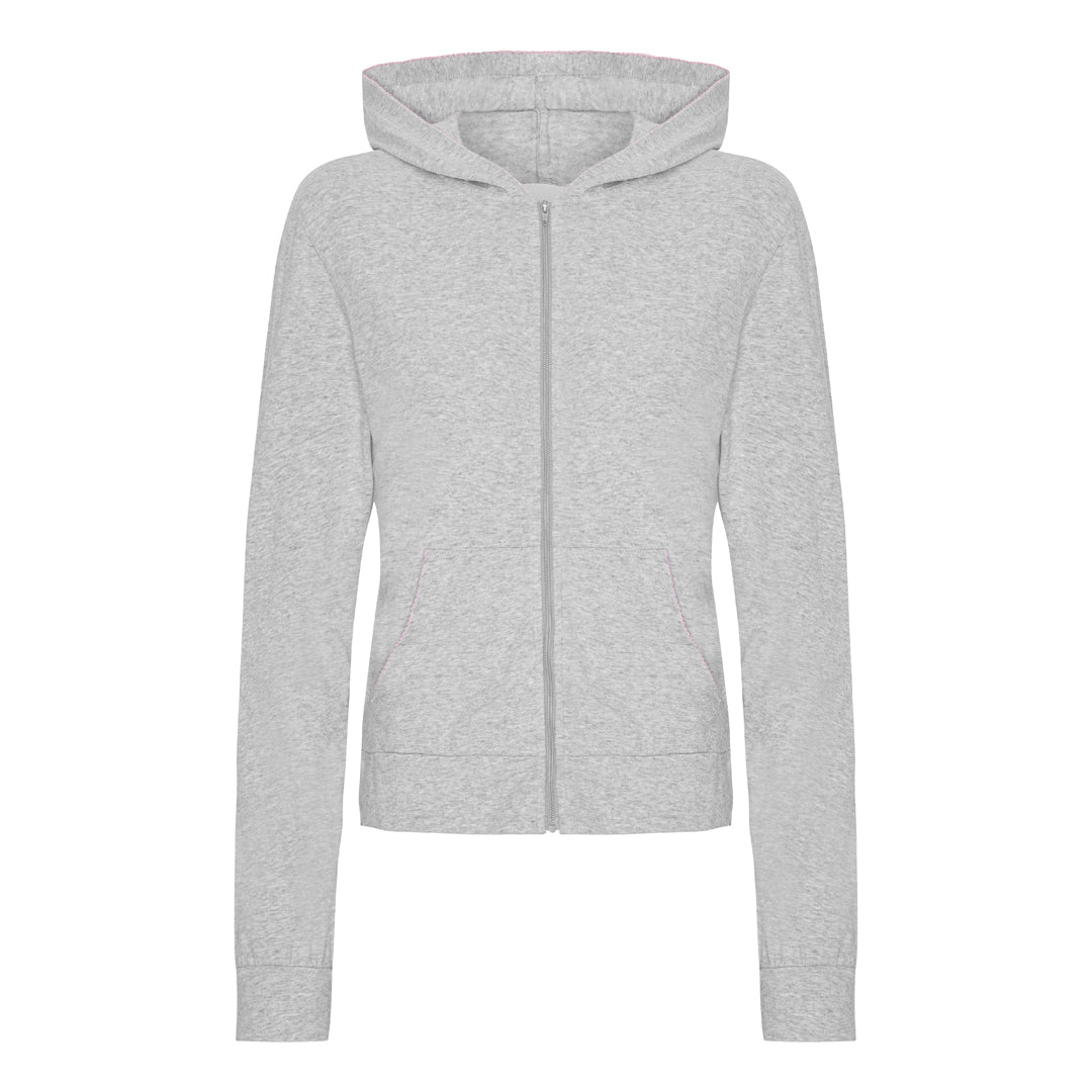 Caro PJ Hoodie - Grey Melange