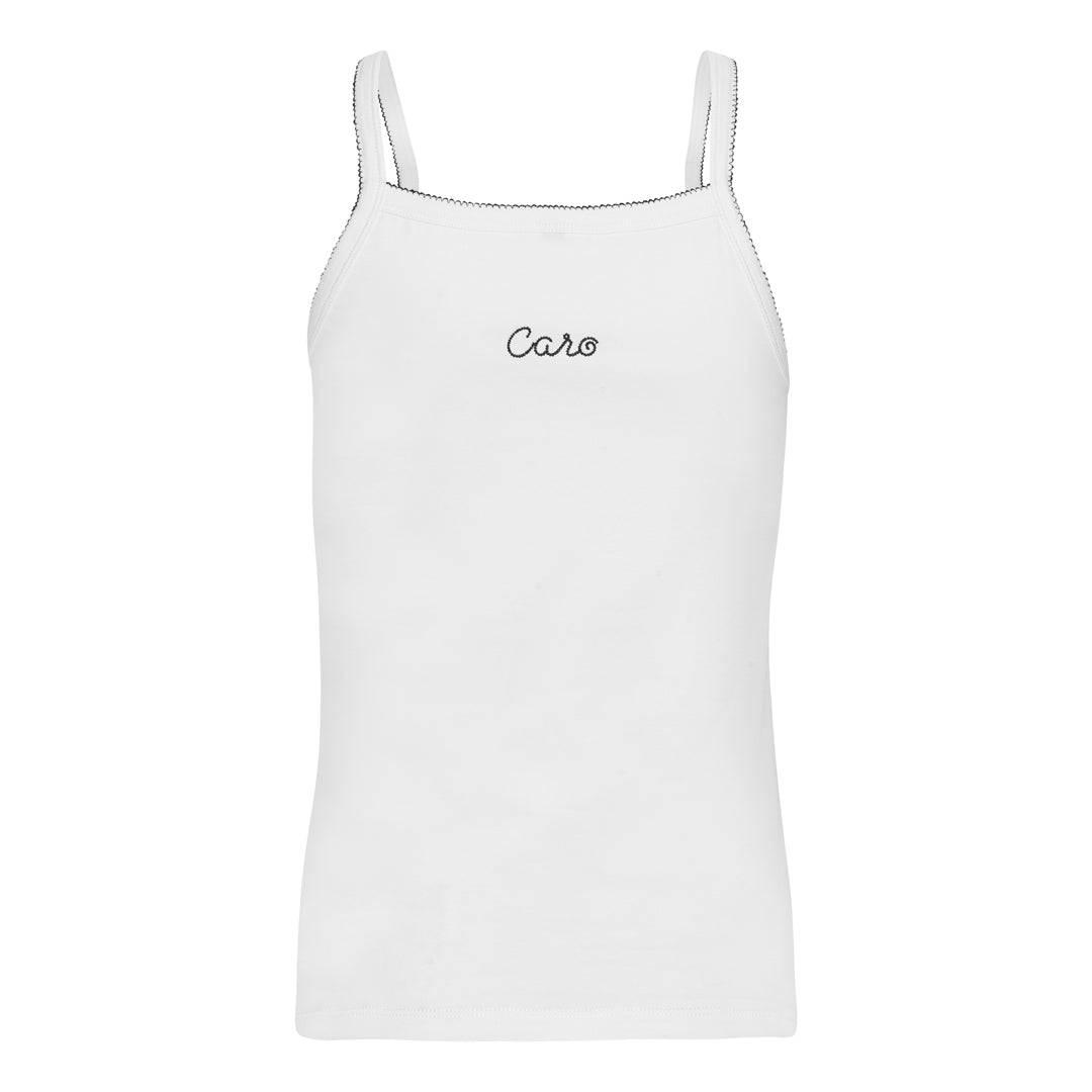 Caro Tank - White