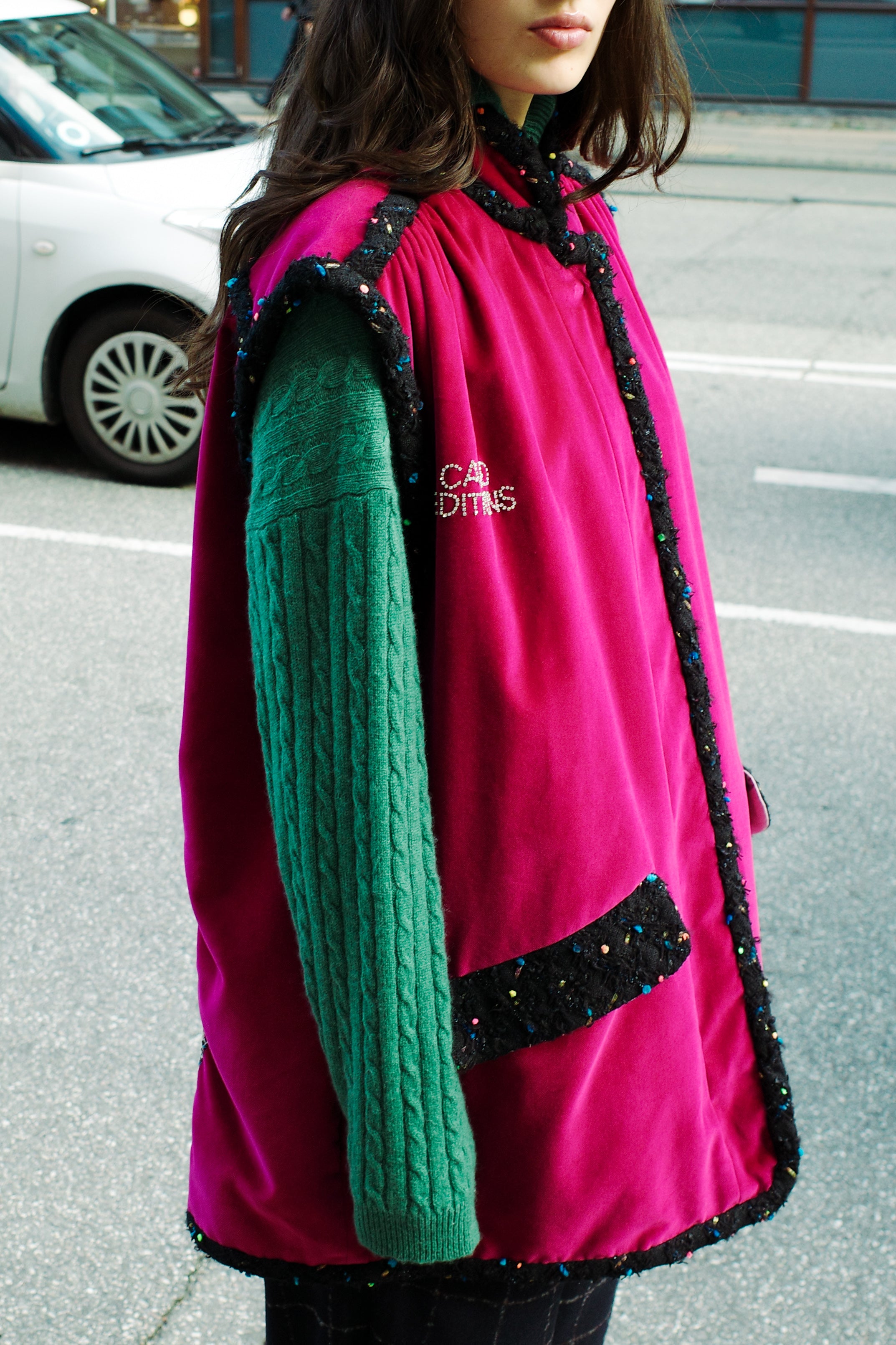 Gaia Vest - Tiger Embroidery