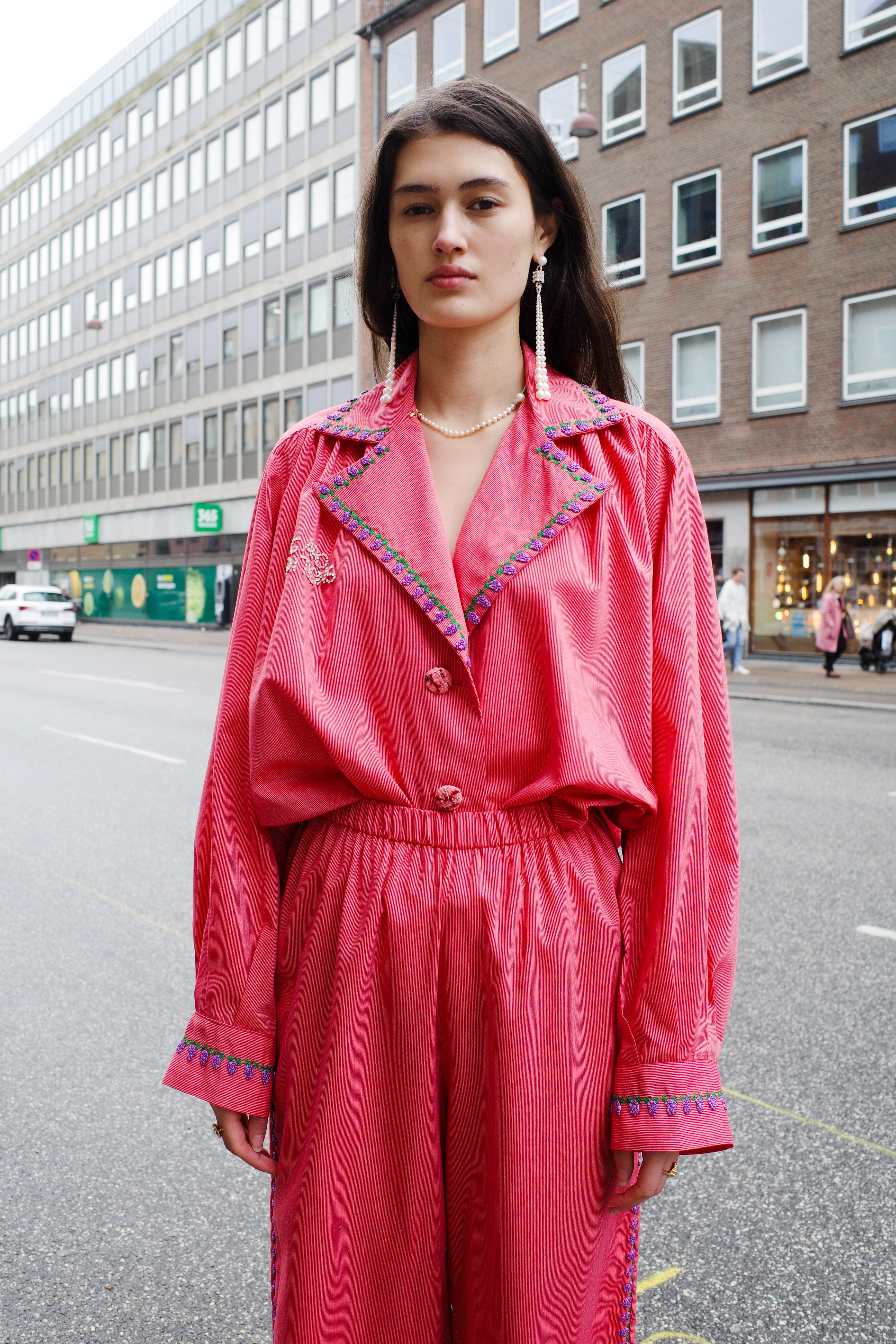 Bonsai Shirt - red stripe