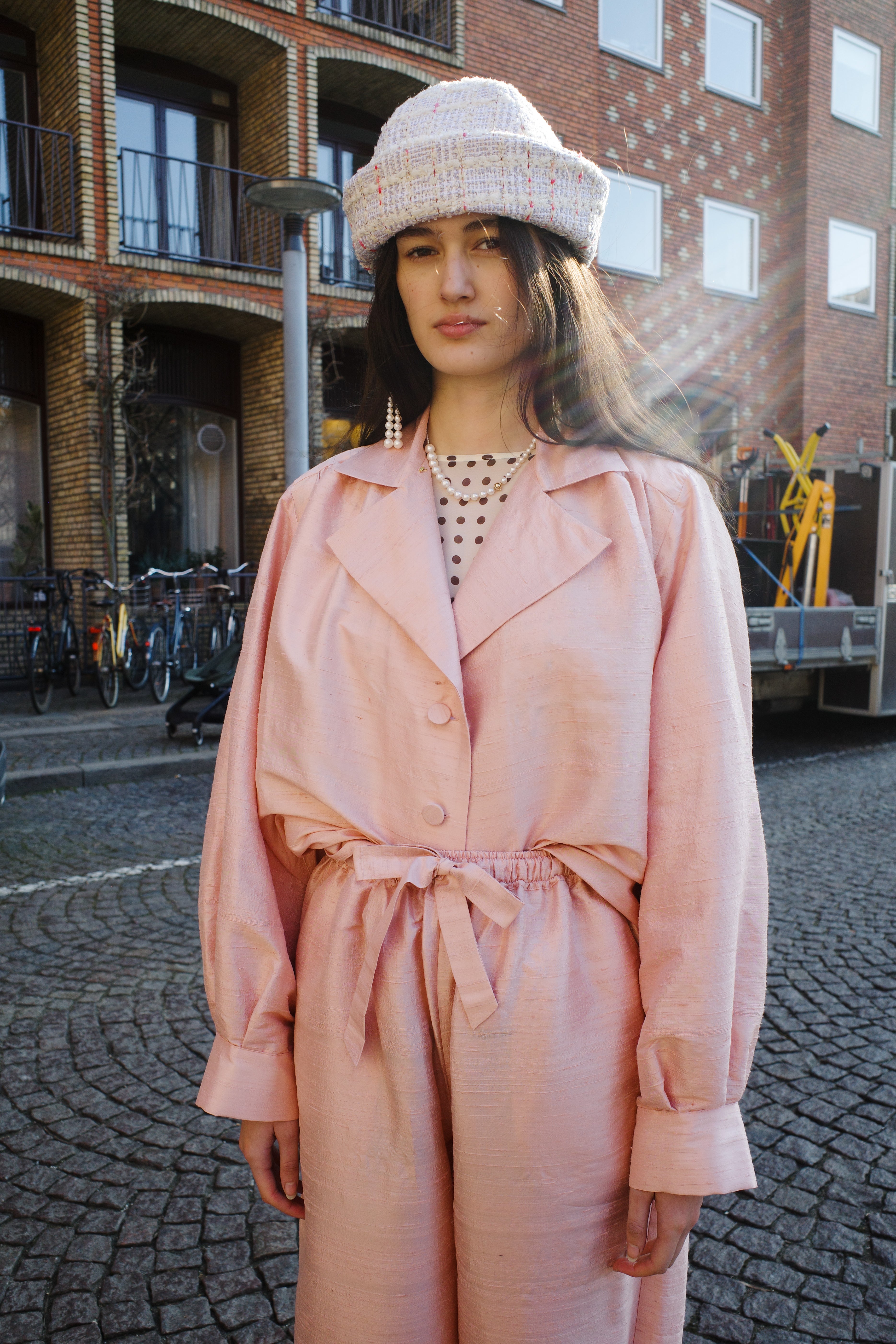 Bonsai Shirt - Rose silk