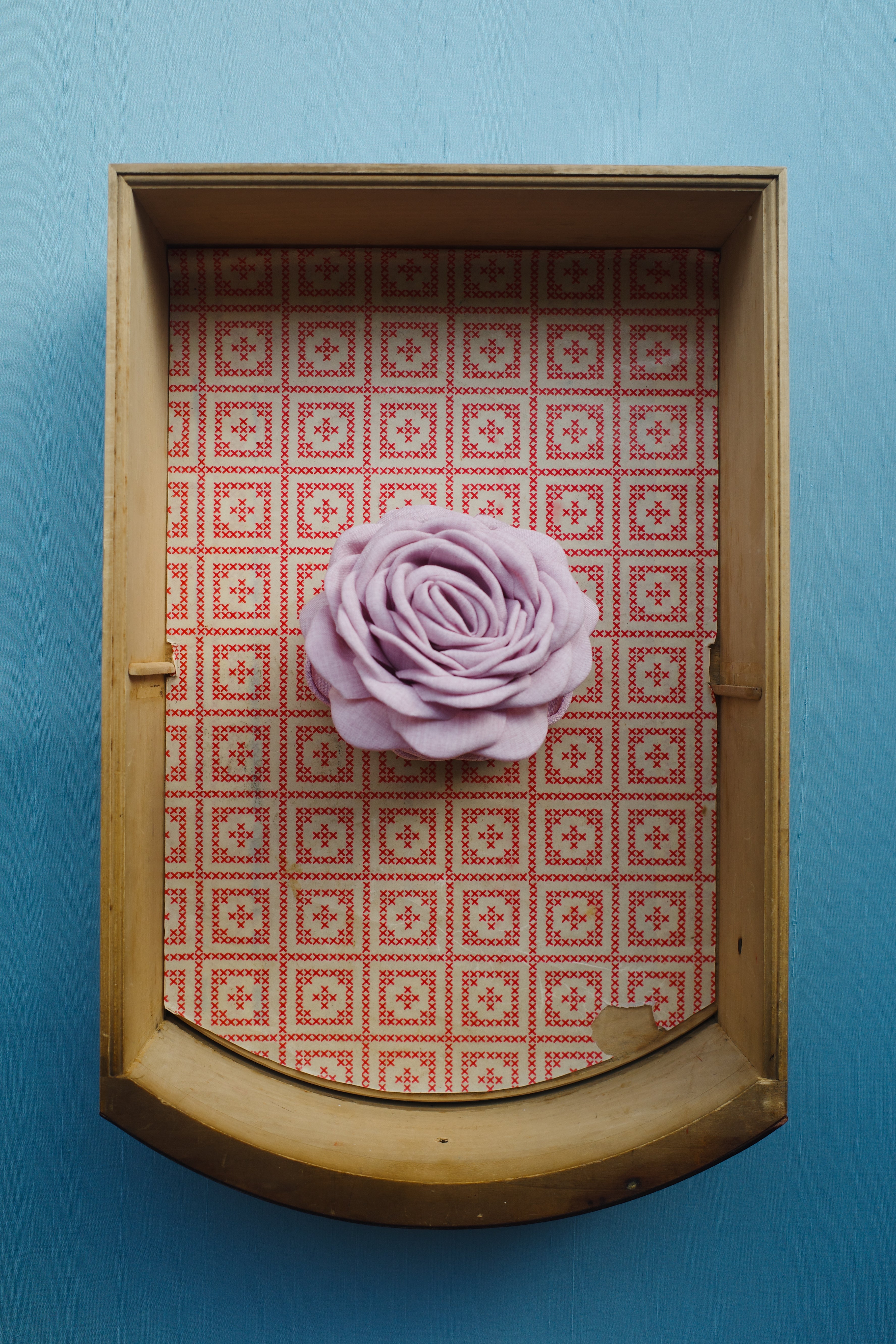 Rosie Hair Clip - Pale Pink