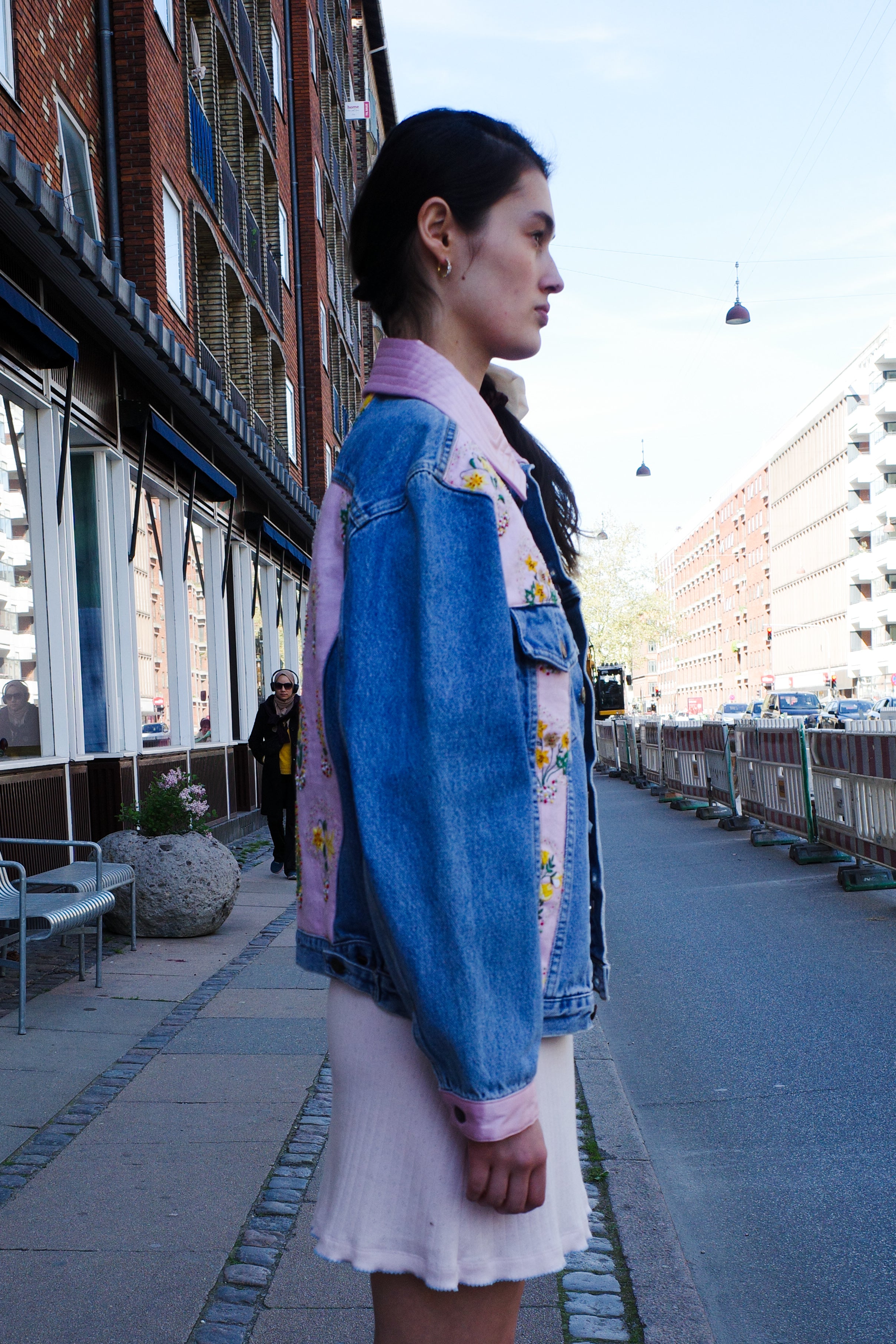 Upcycled Denim Jacket - One of a kind