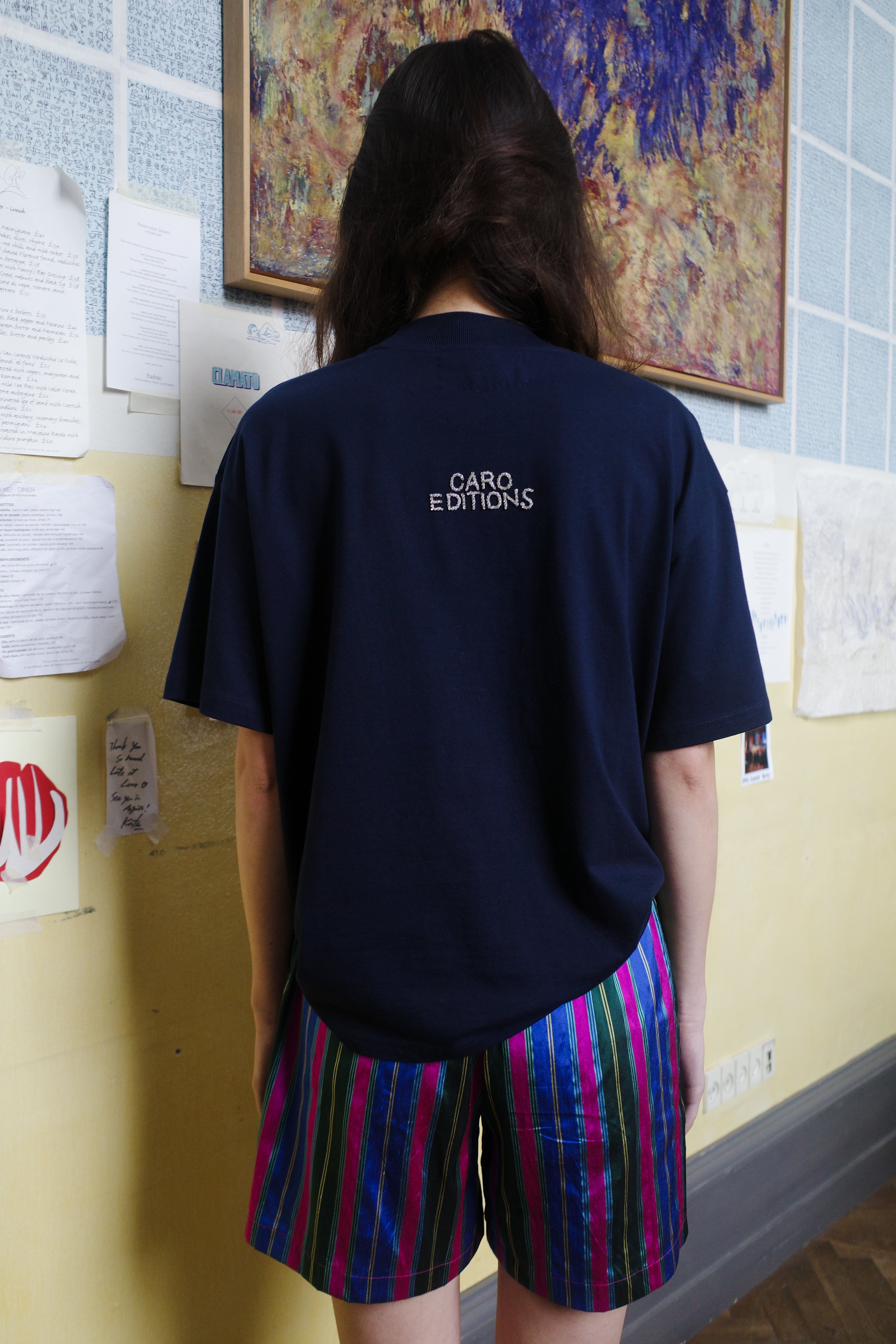 FREDDIE T-SHIRT COTTON NAVY - CATS