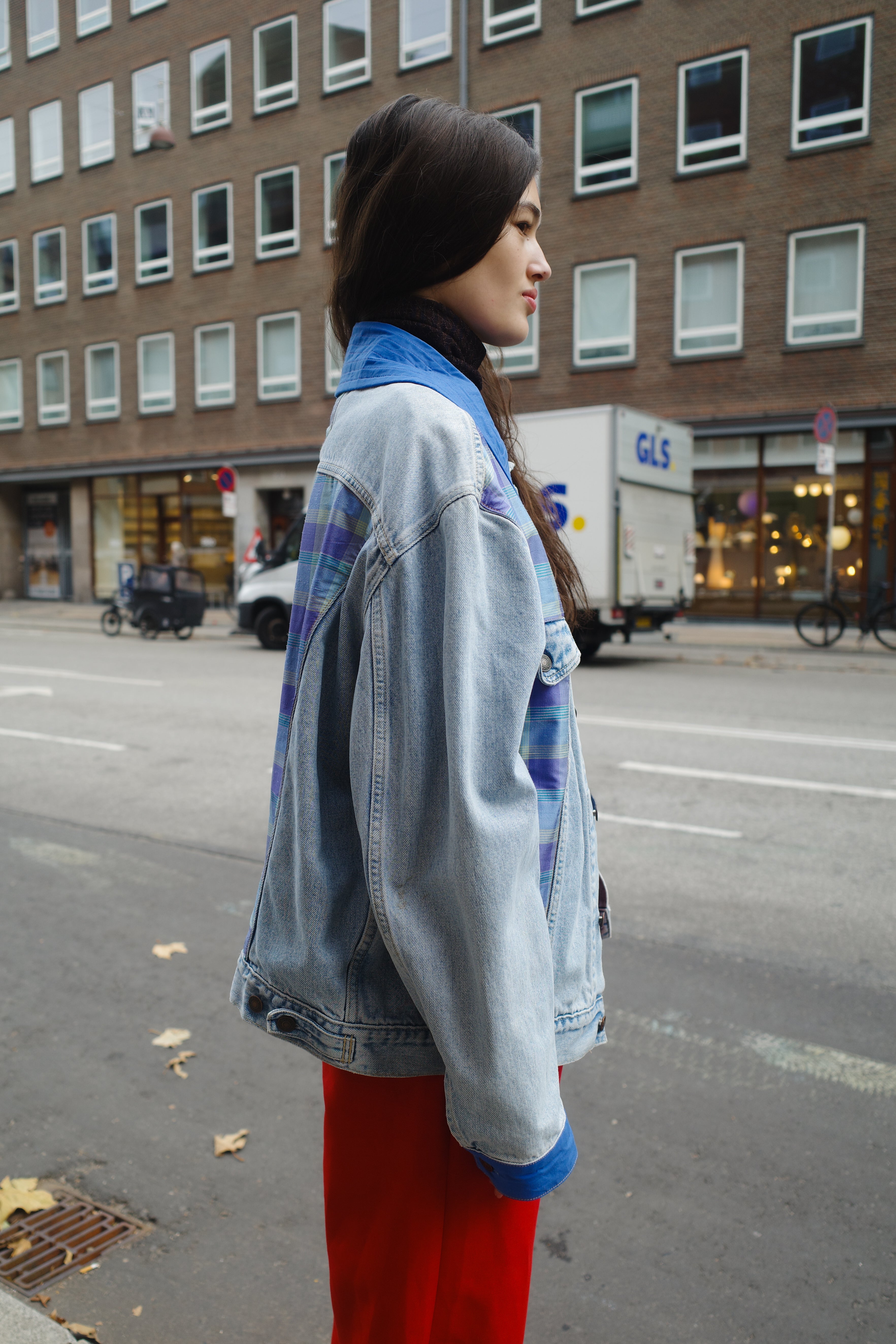 Upcycled Denim Jacket - One of a kind