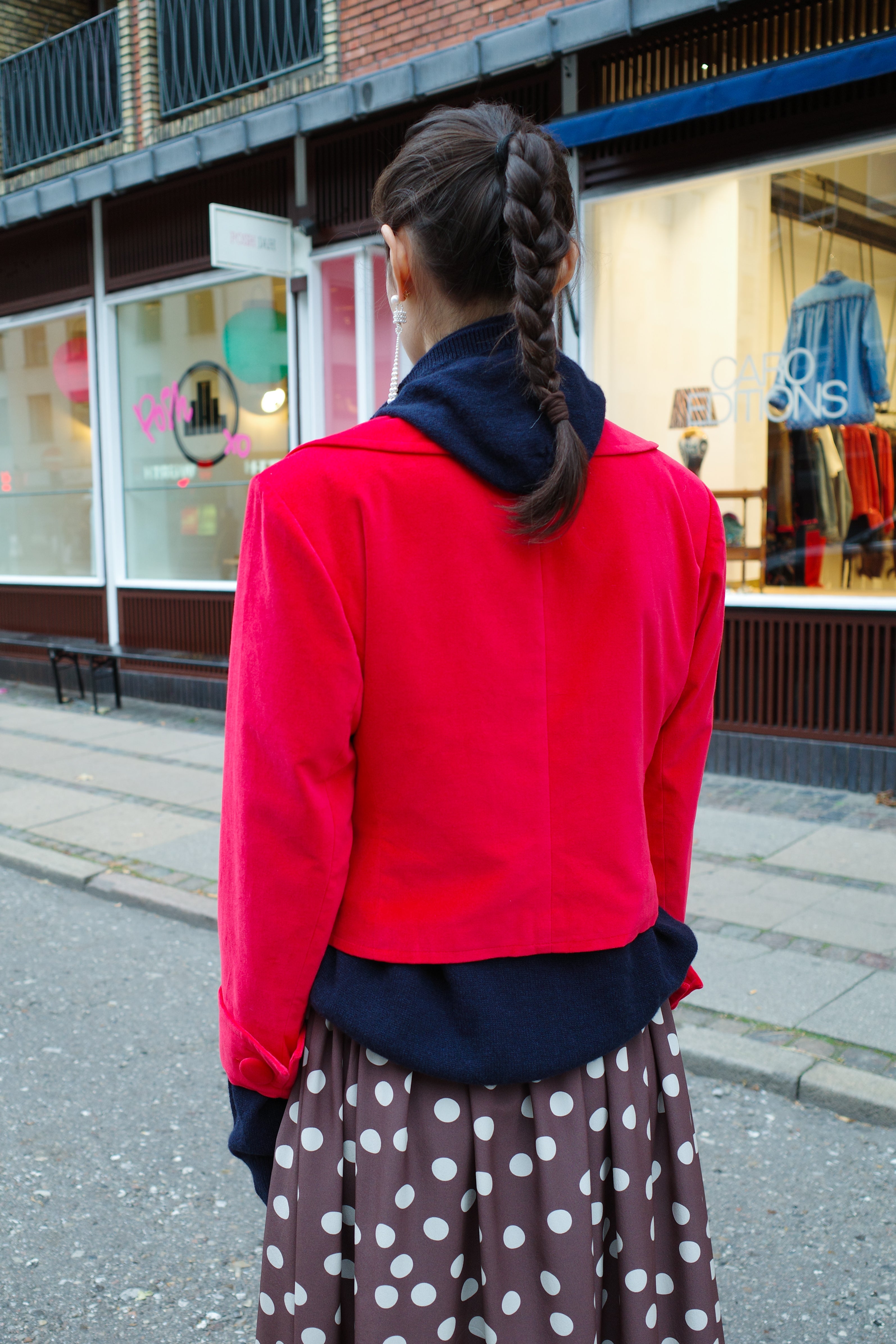Barbara Jacket - Bright Red