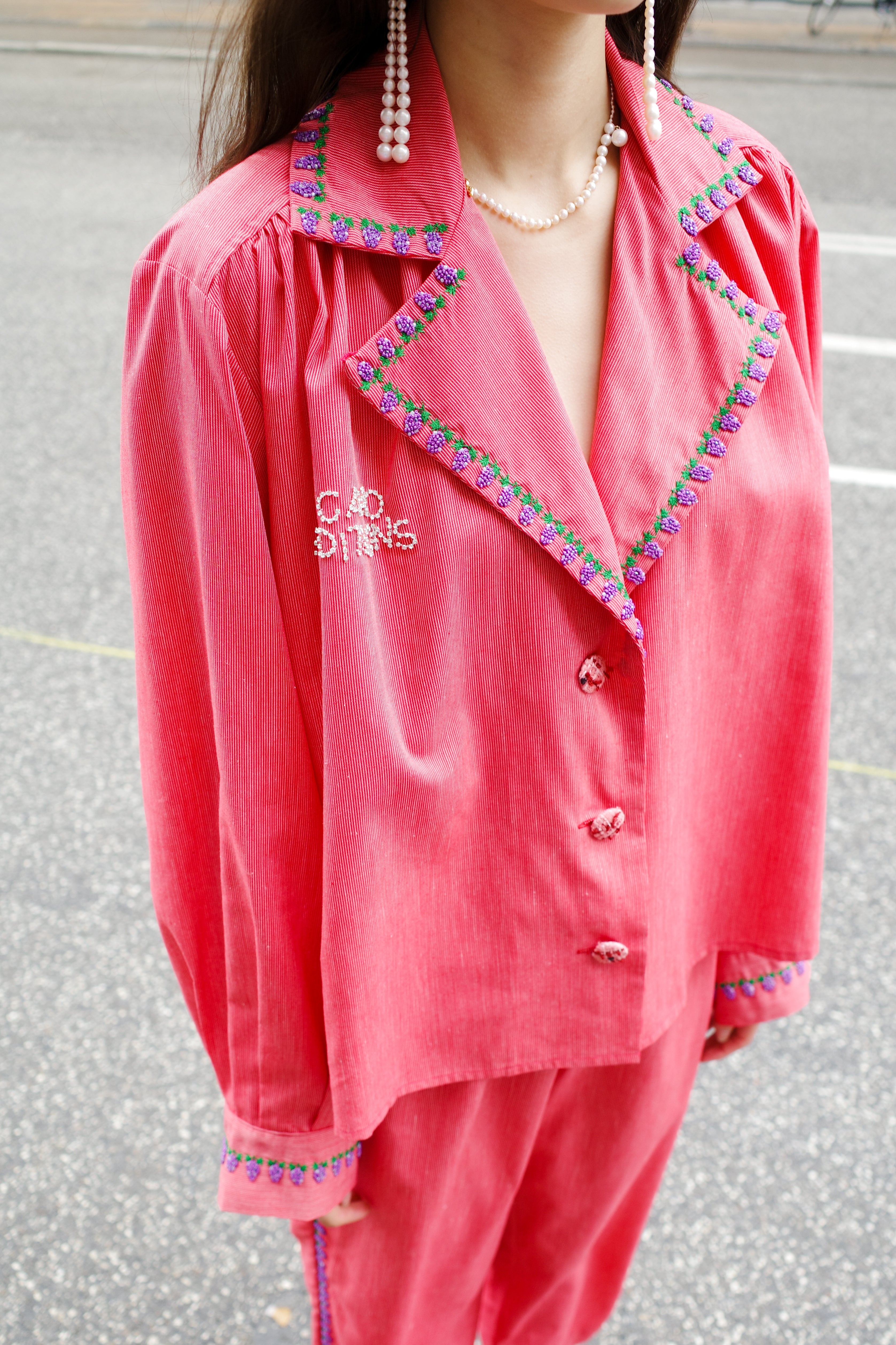 Bonsai Shirt - red stripe