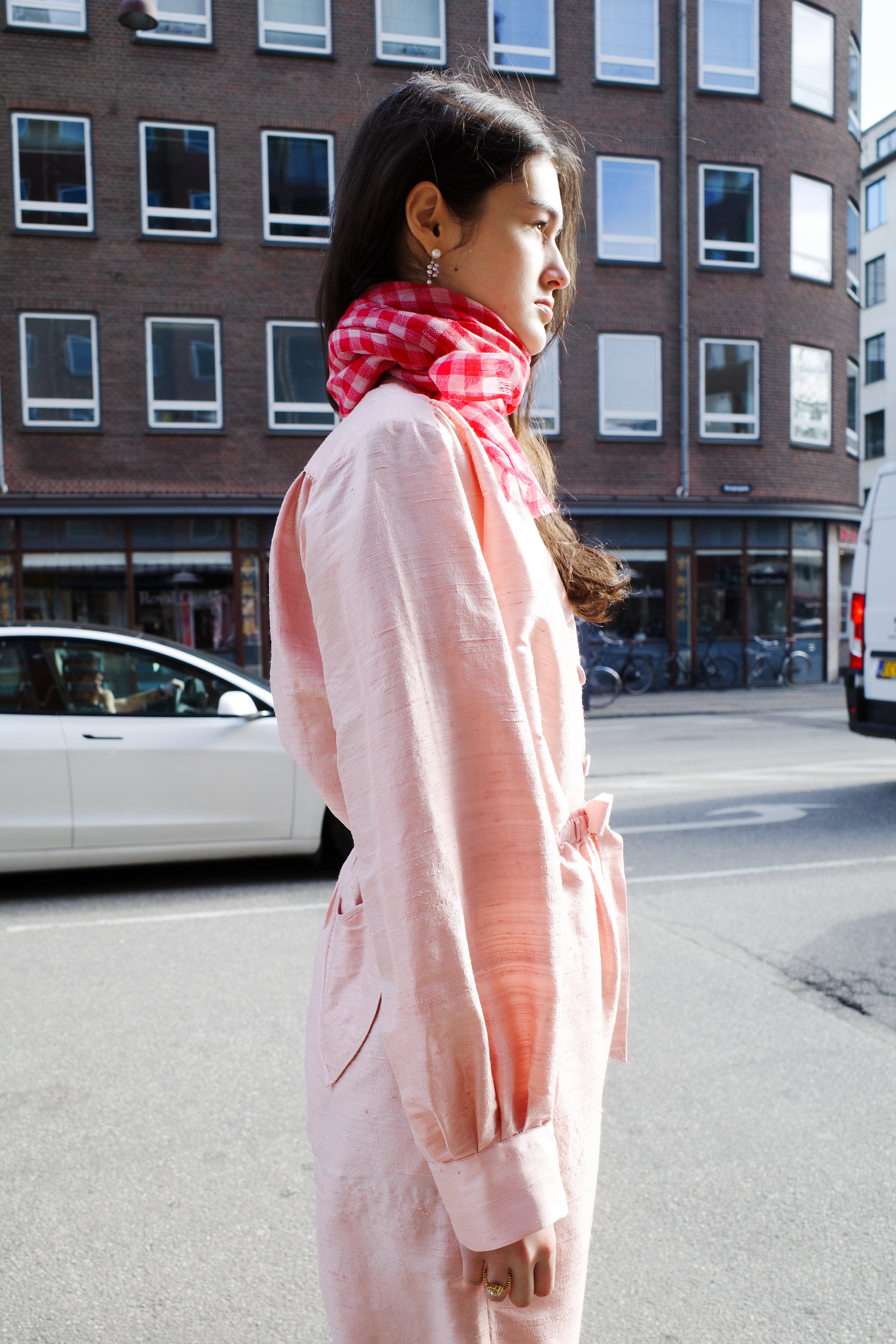 Bonsai Shirt - Rose silk