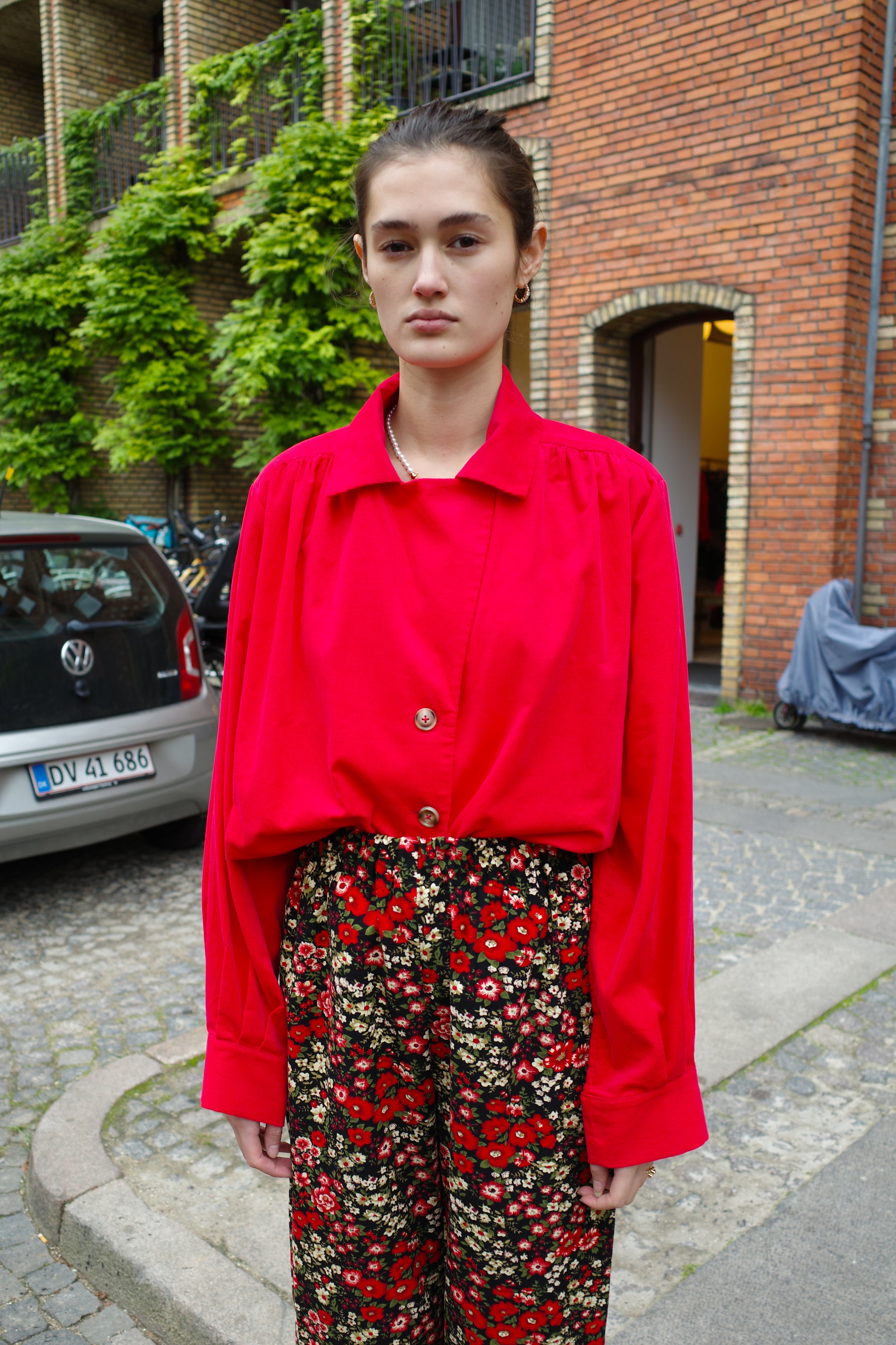 Bonsai Shirt - Bright Red