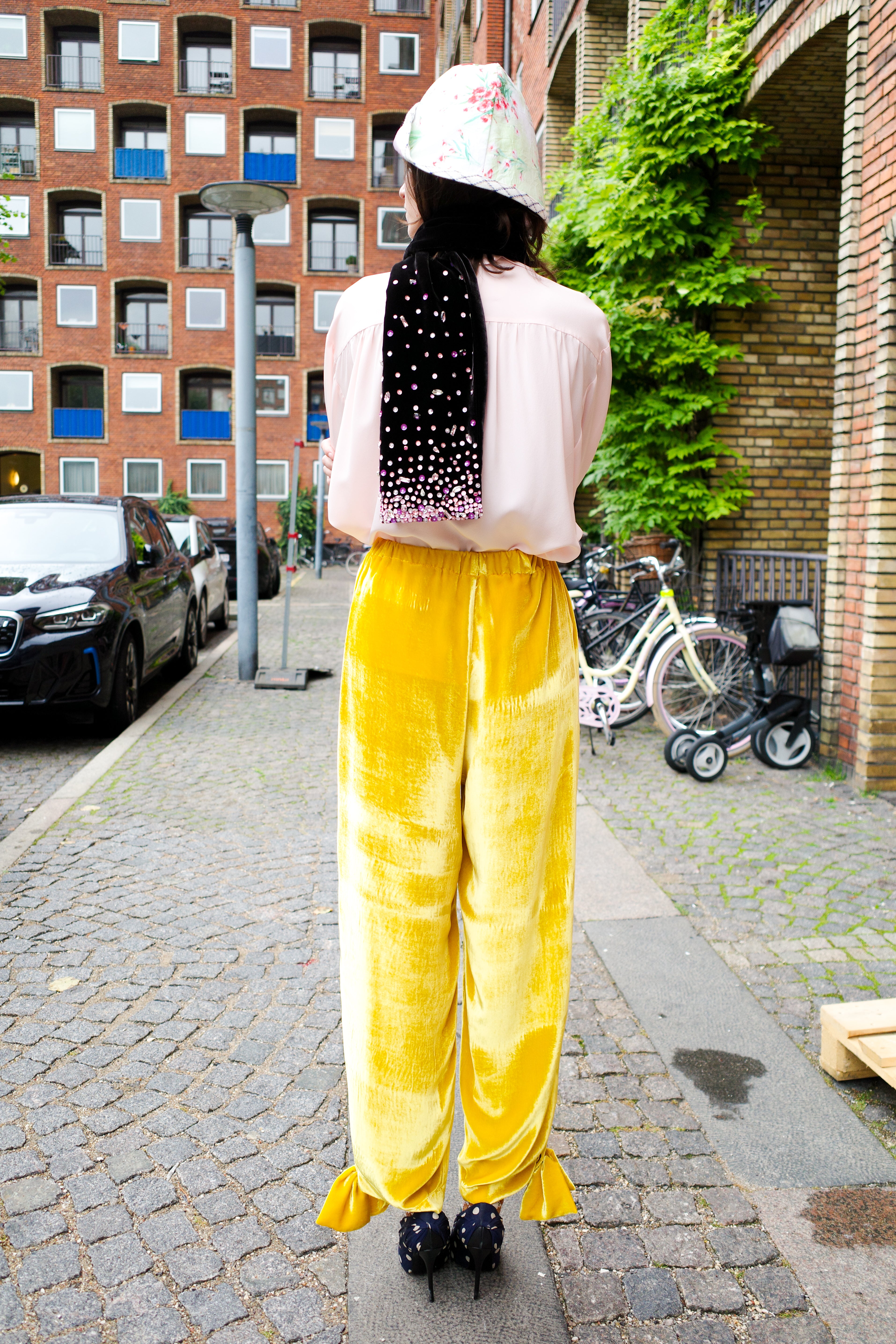 Coco Pants - Silk velvet