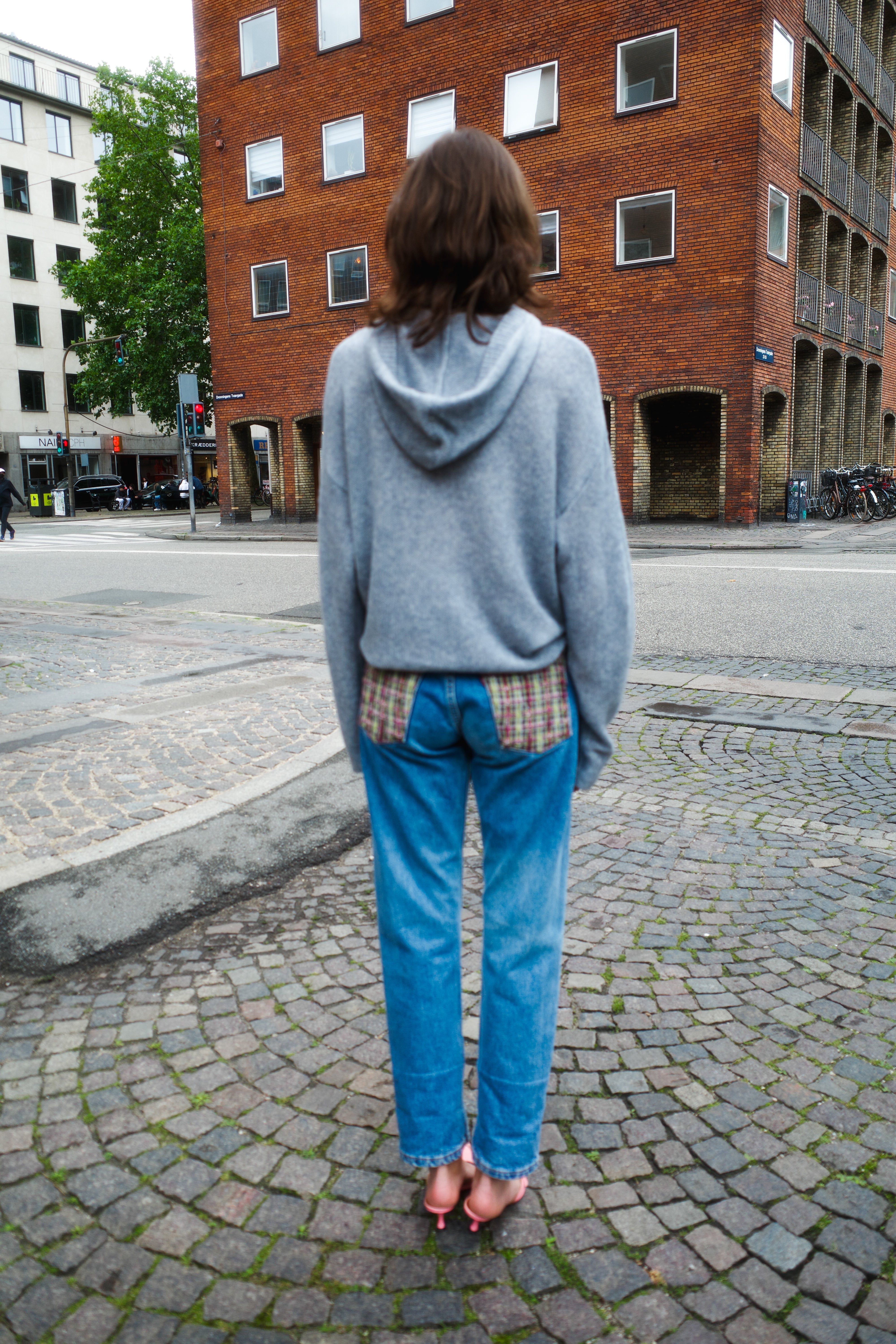 Viola Hoodie - Grey Melange