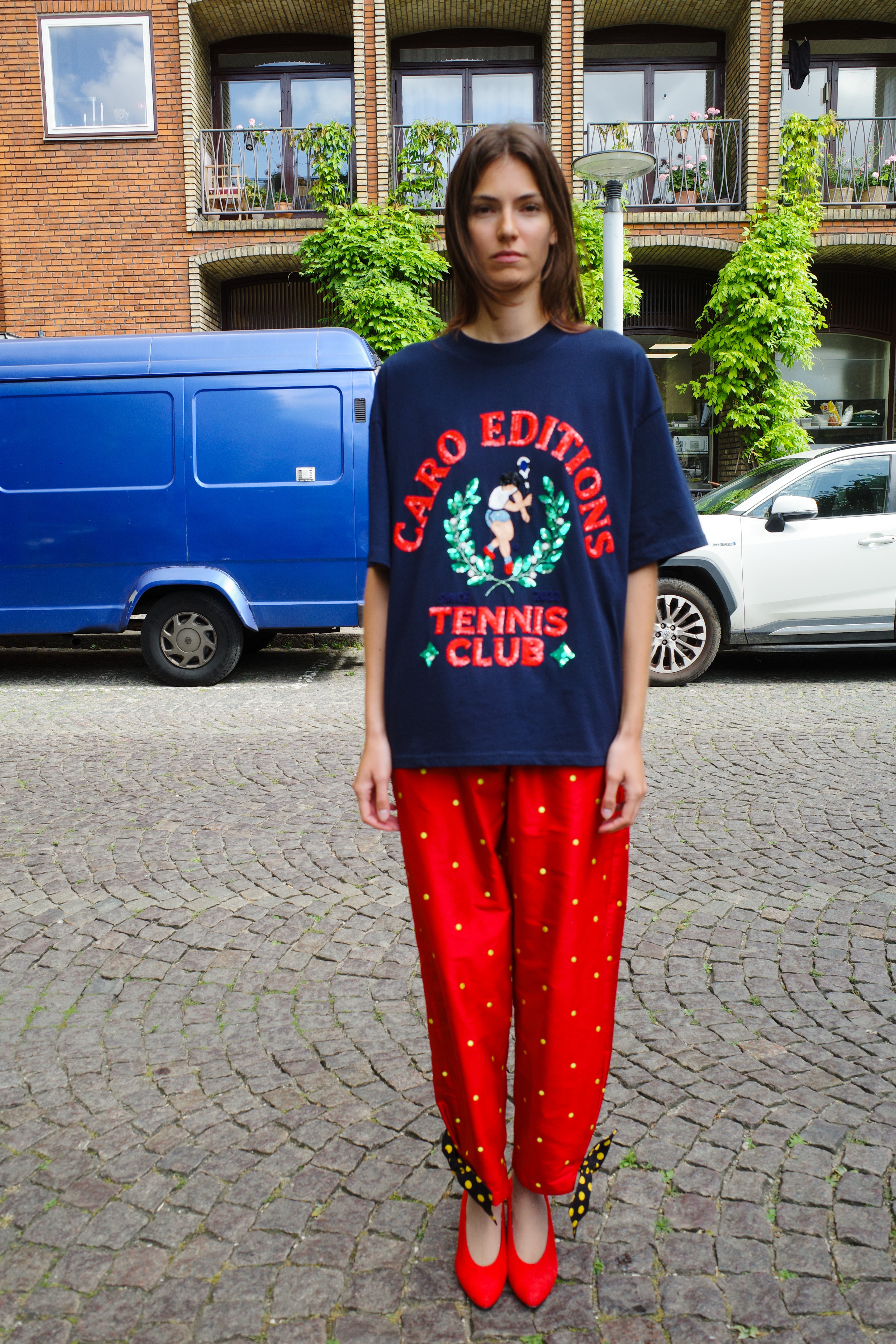 Freddy T-shirt - Tennis Clup navy