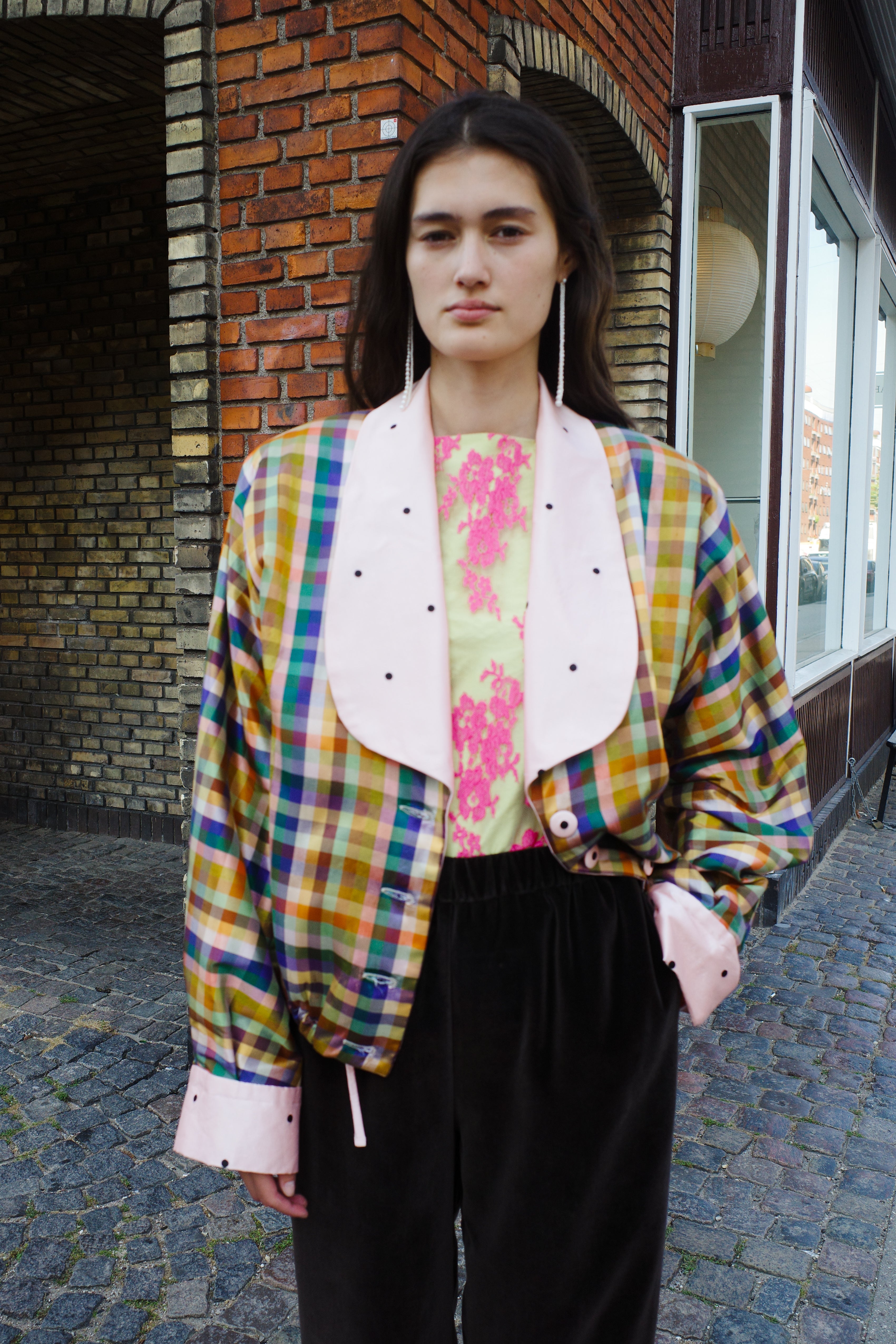 Sabine Silk bomber