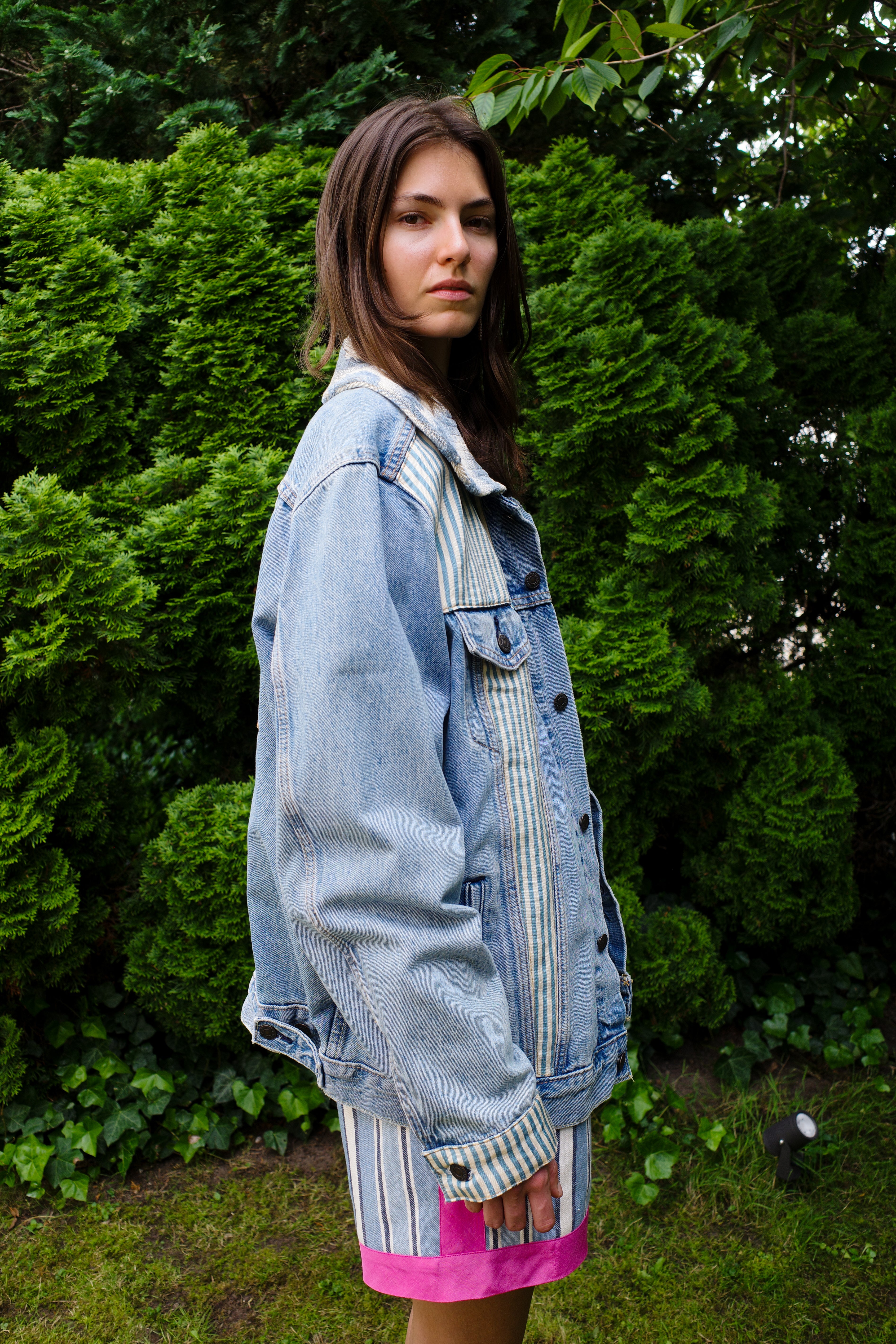Upcycled denim x Tapet Cafe