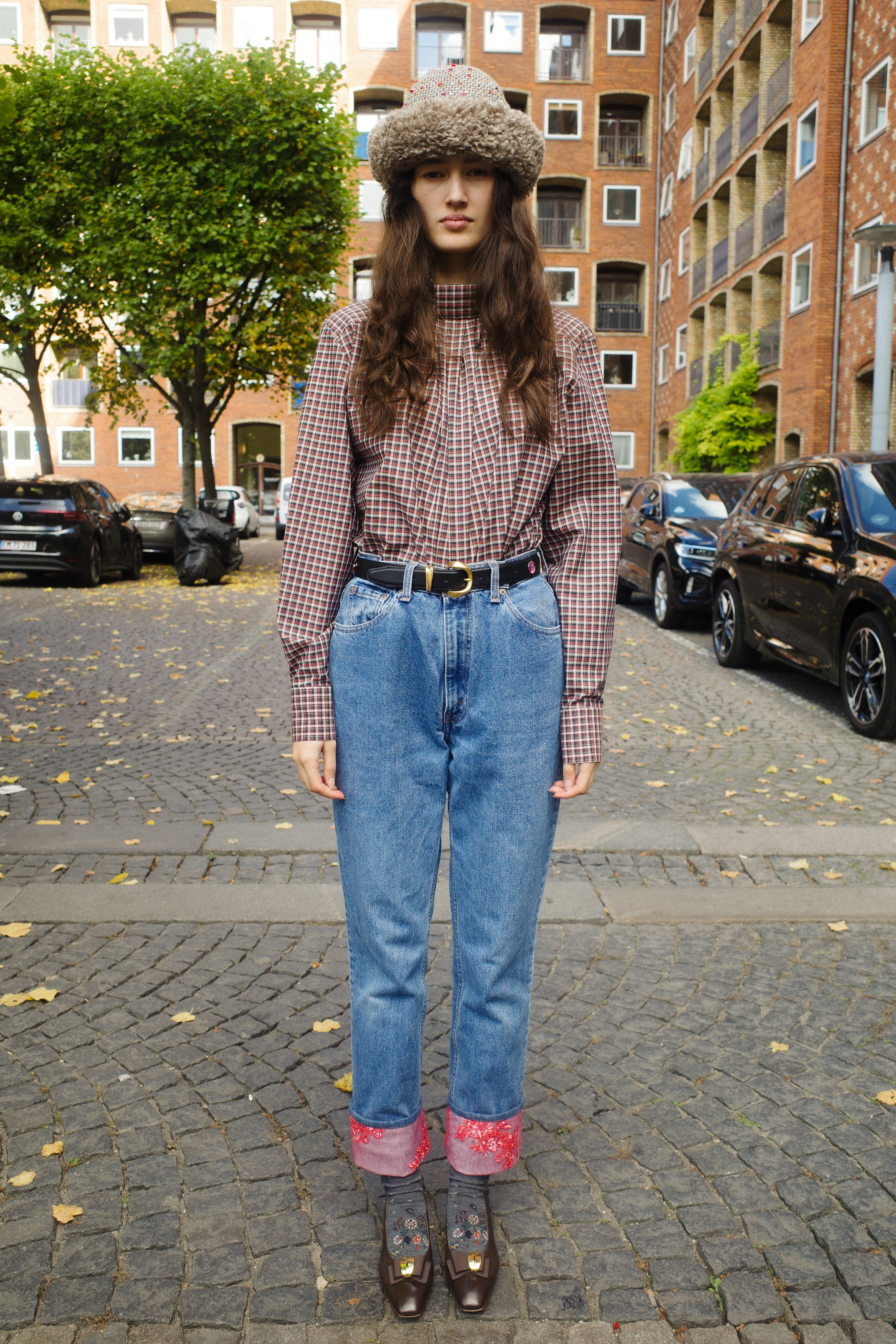 UPCYKLED denim jeans - one of a kind