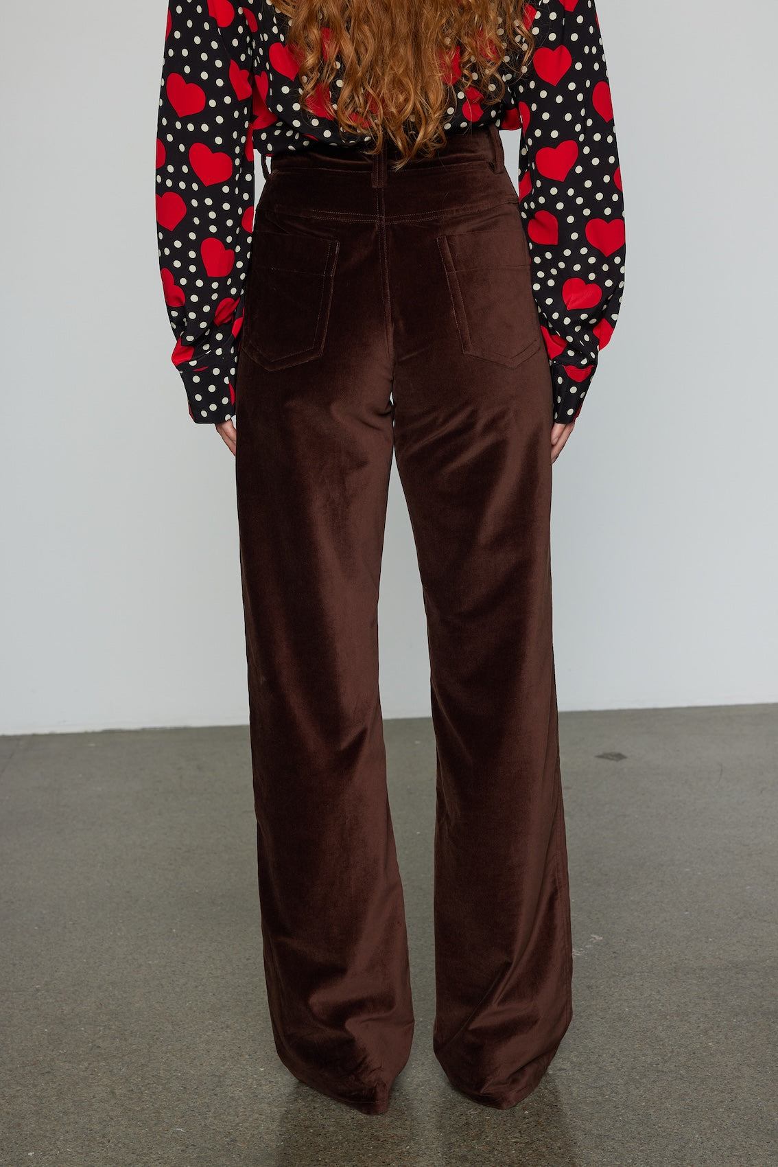 Annika Pants - Brown Velvet