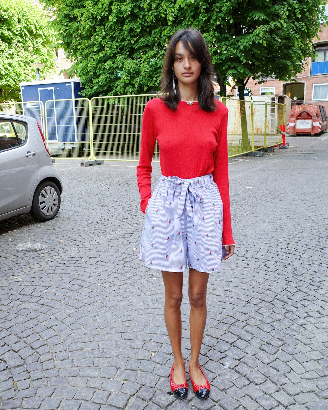 Caro LS T-shirt - Red