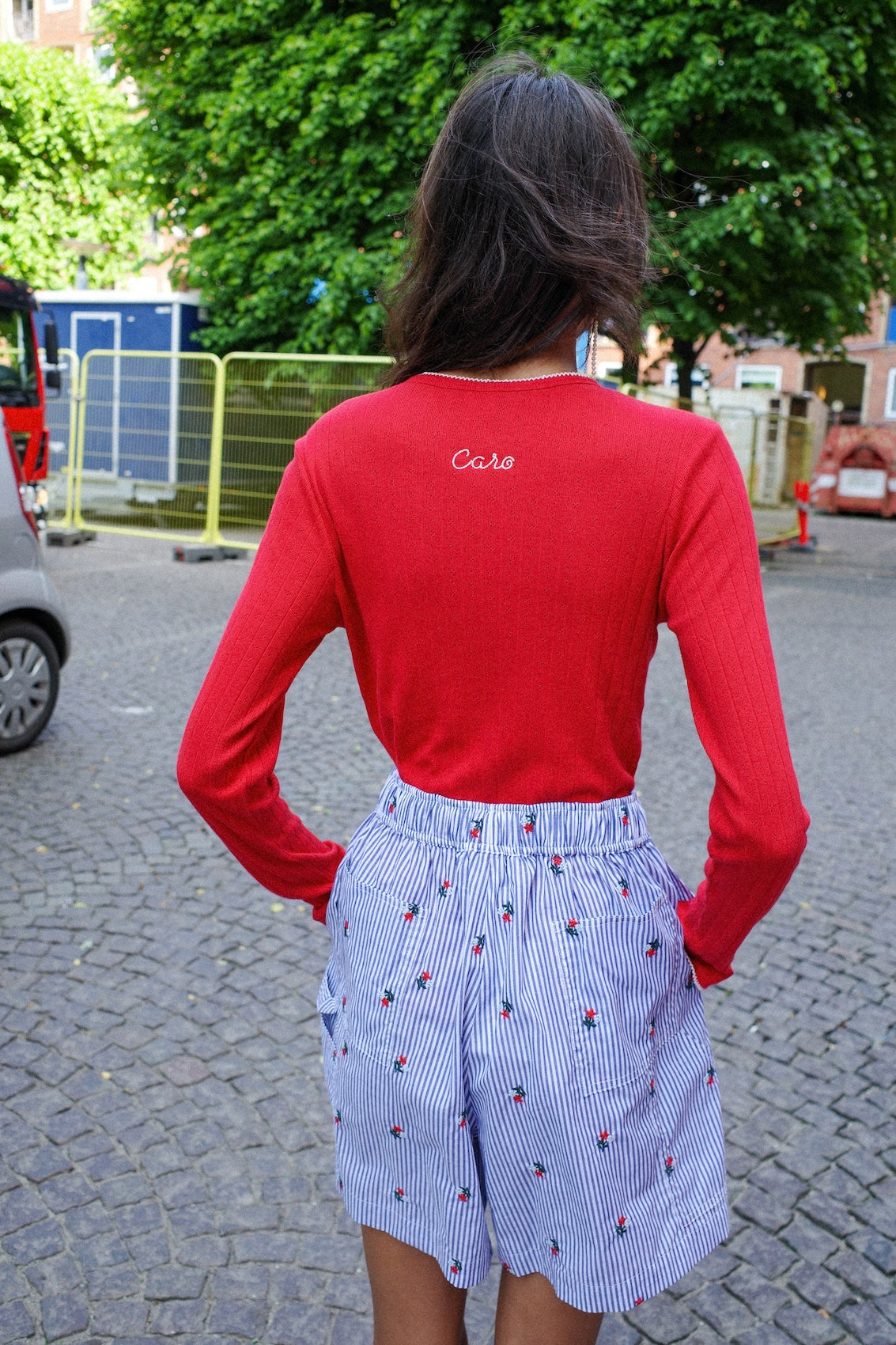 Caro LS T-shirt - Red
