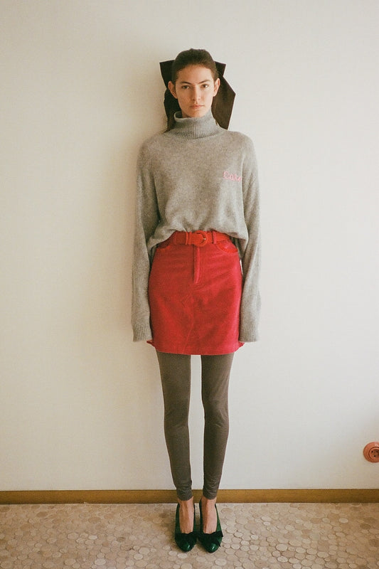 Nunu Skirt - Raspberry Velvet