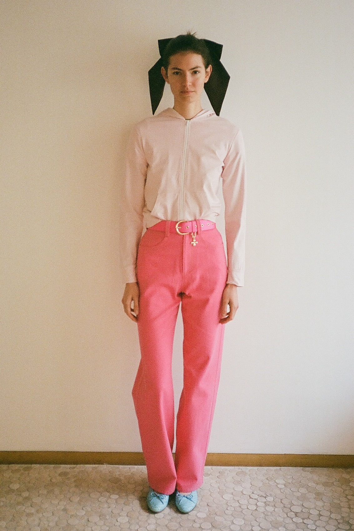 Annika Pants - Pink Canvas