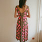 Sonya Dress - Mushroom Silk Velvet