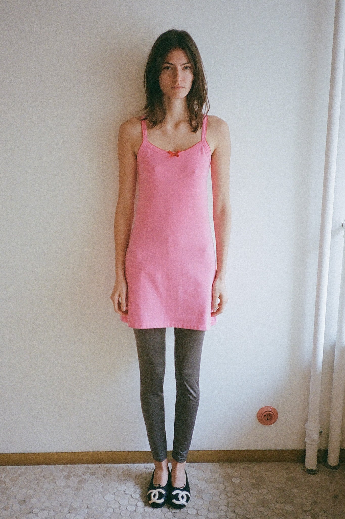 Caro Slip Dress - Pink