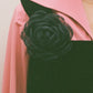 Tulle Rosie Brooch - Black