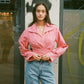 Nikita Blouse - Burgundy Poplin