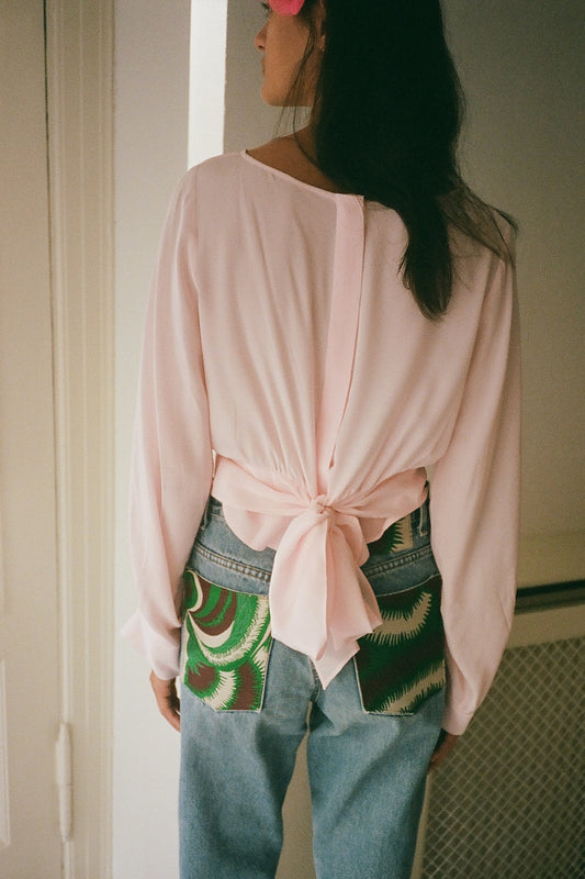 Olga Shirt - Pale Pink