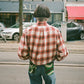 Hannah Shirt - Red/White Checkered