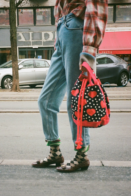 Bibi Bag - Black Heart