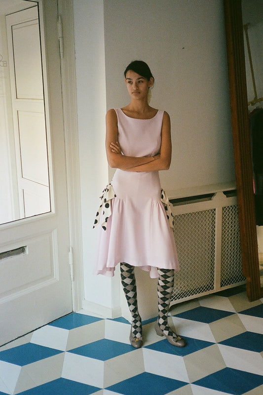 Margrethe Dress - Pale Pink