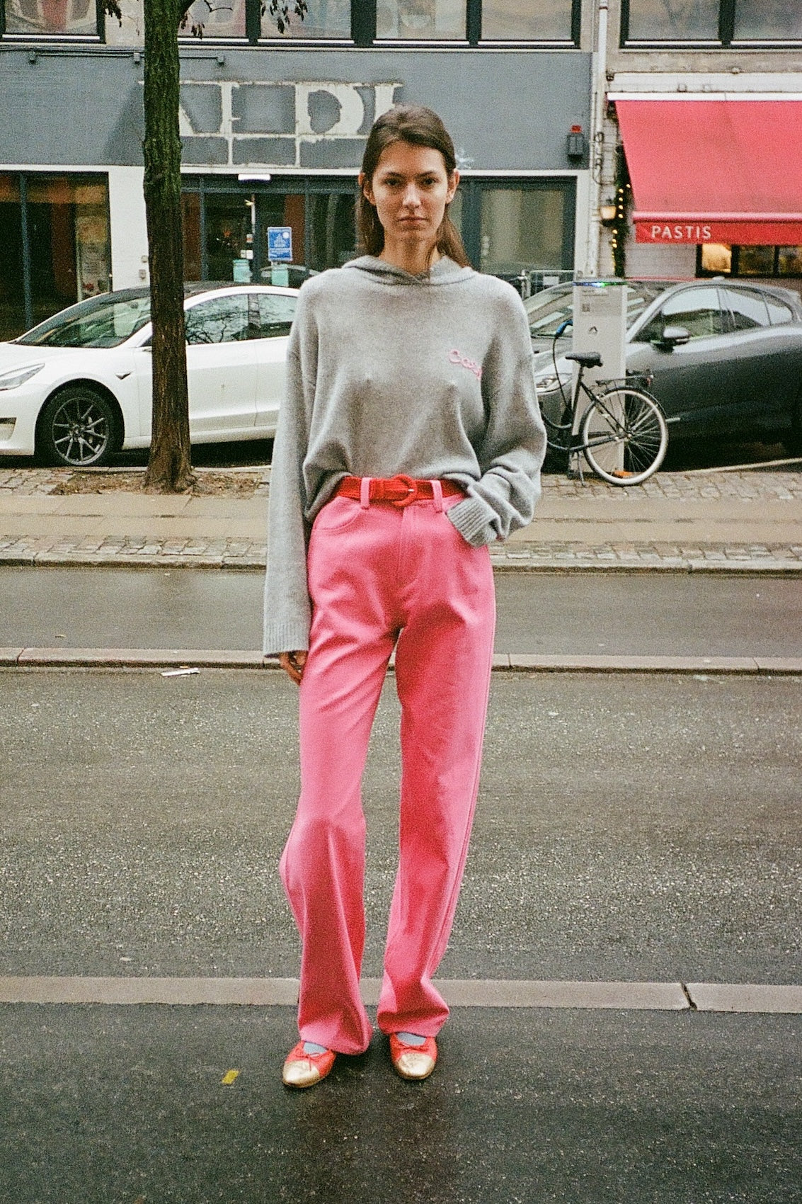 Annika Pants - Pink Canvas