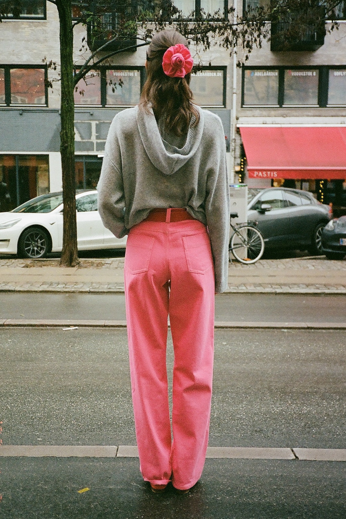 Annika Pants - Pink Canvas