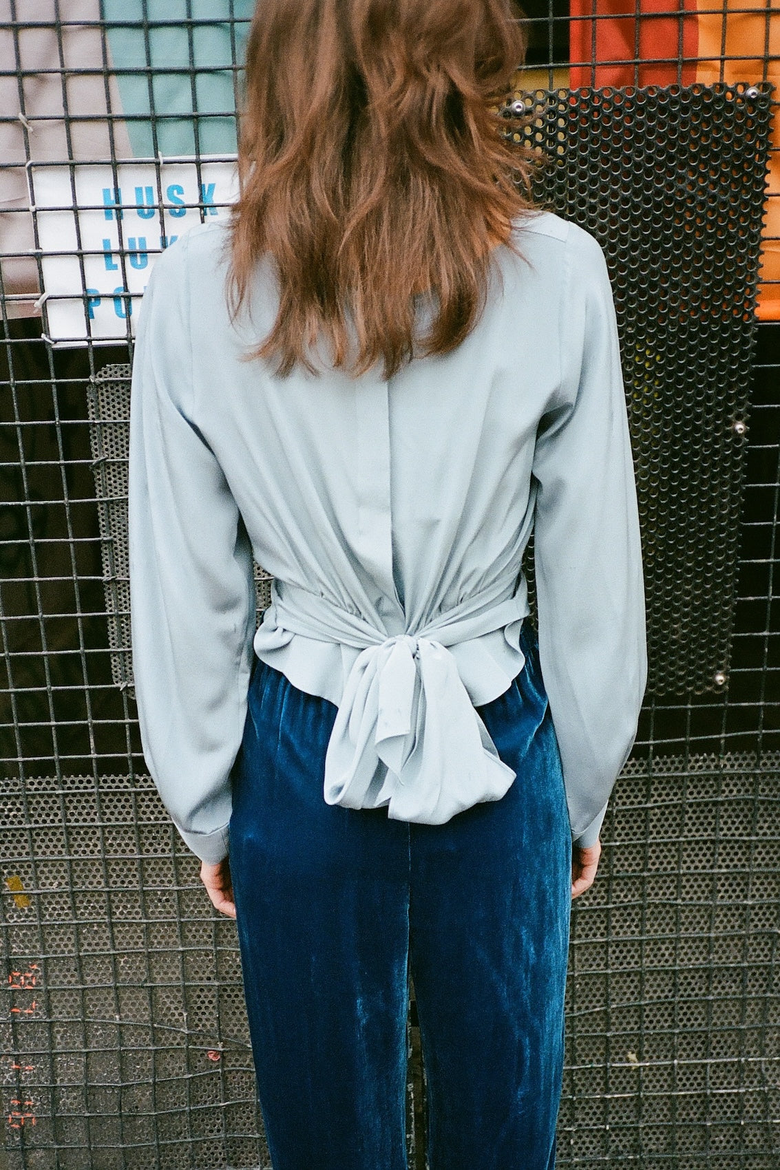 Olga Shirt - Dove Blue