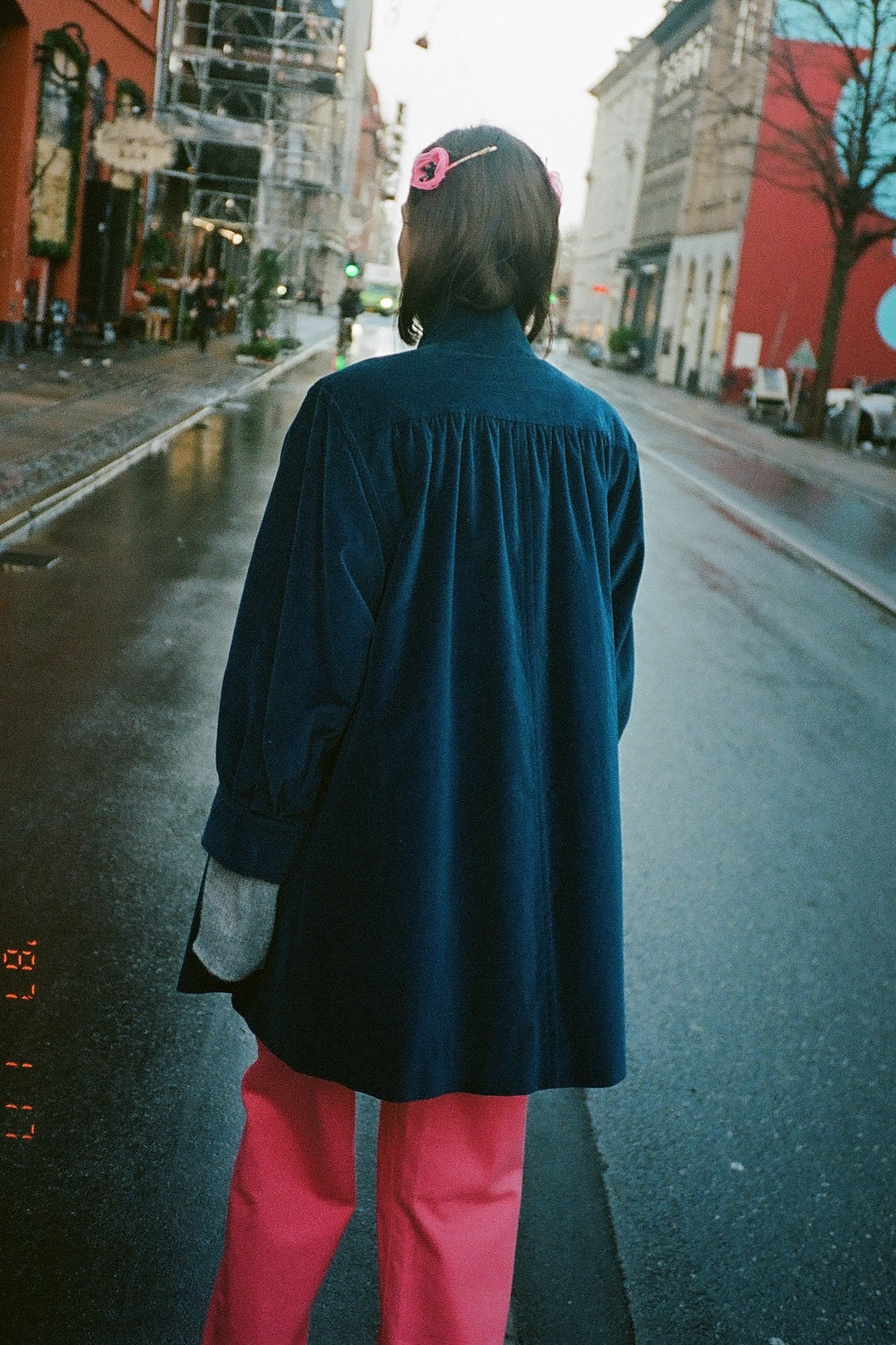 Gaia Coat - French Blue