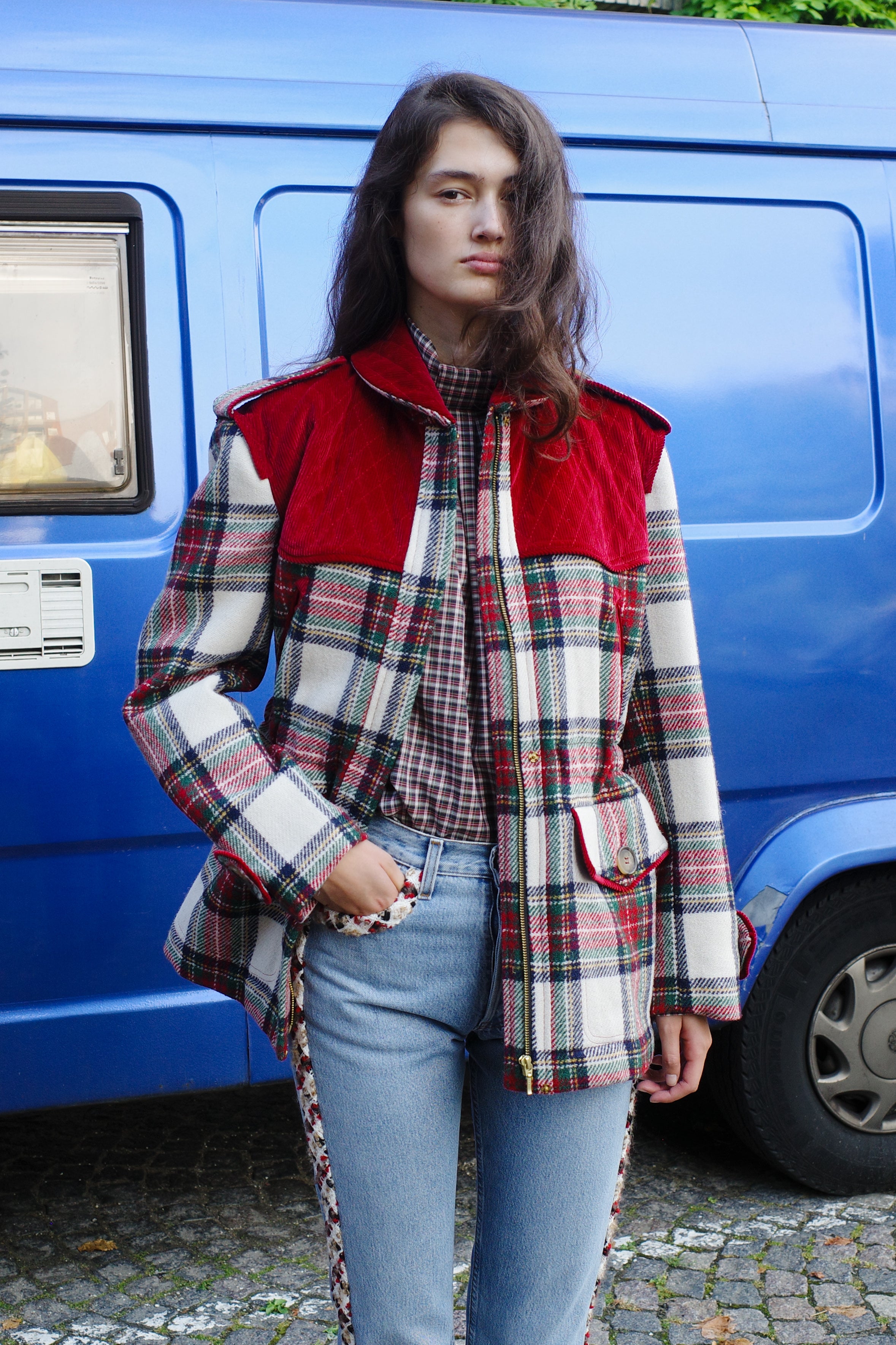 Dree Jacket - Harris Tweed Stewart
