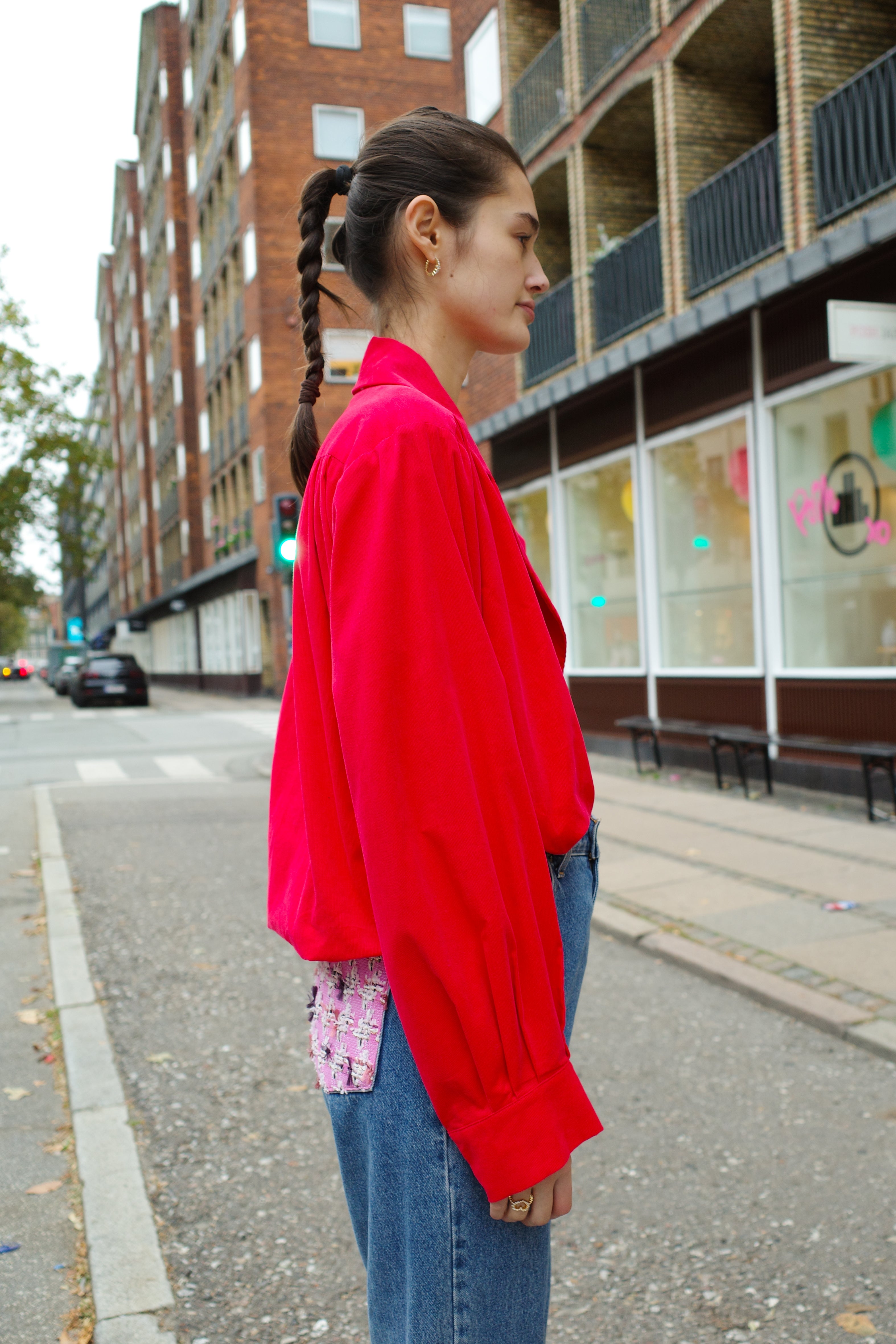 Bonsai Shirt - Bright Red