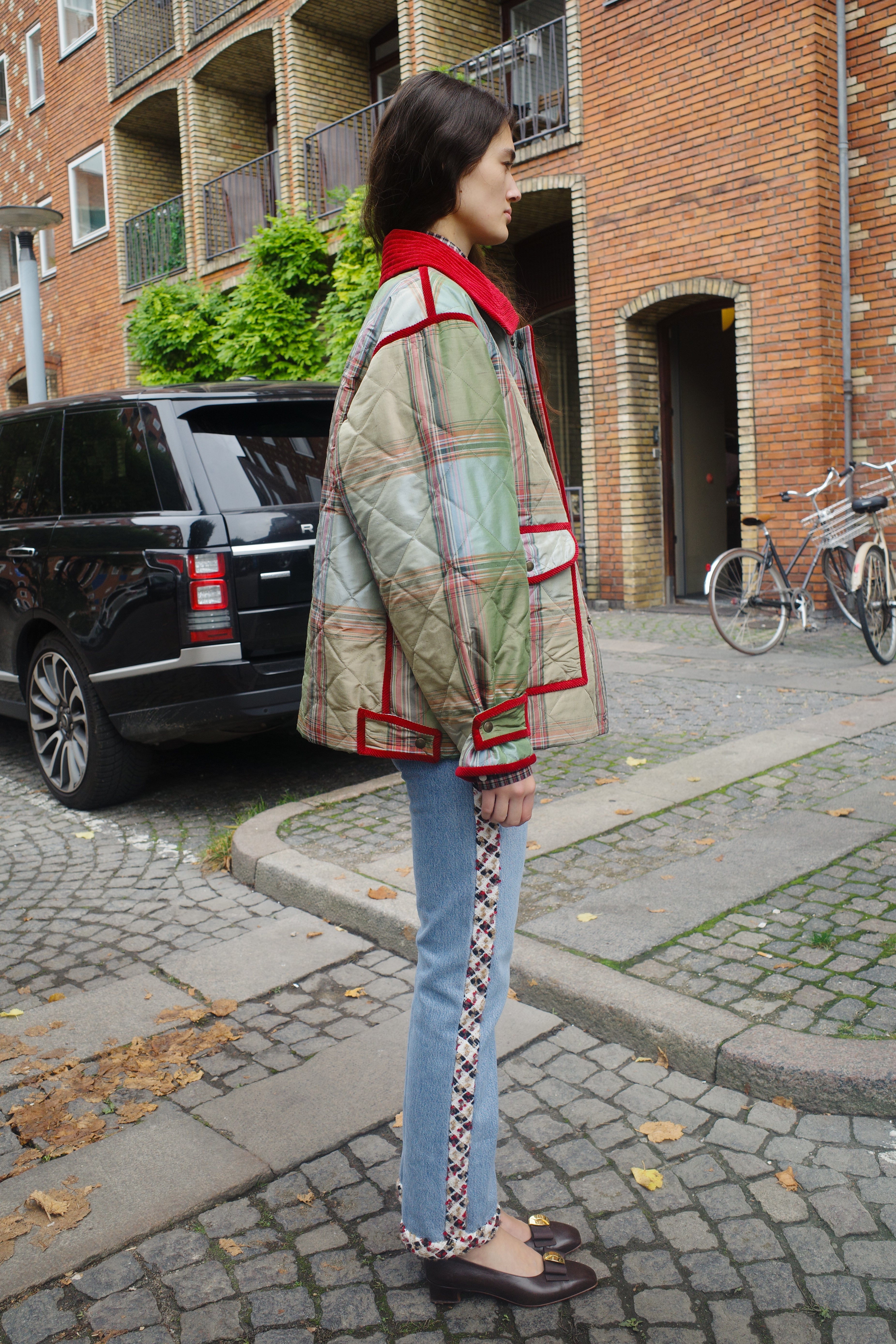 Harriet quilted silk jacket